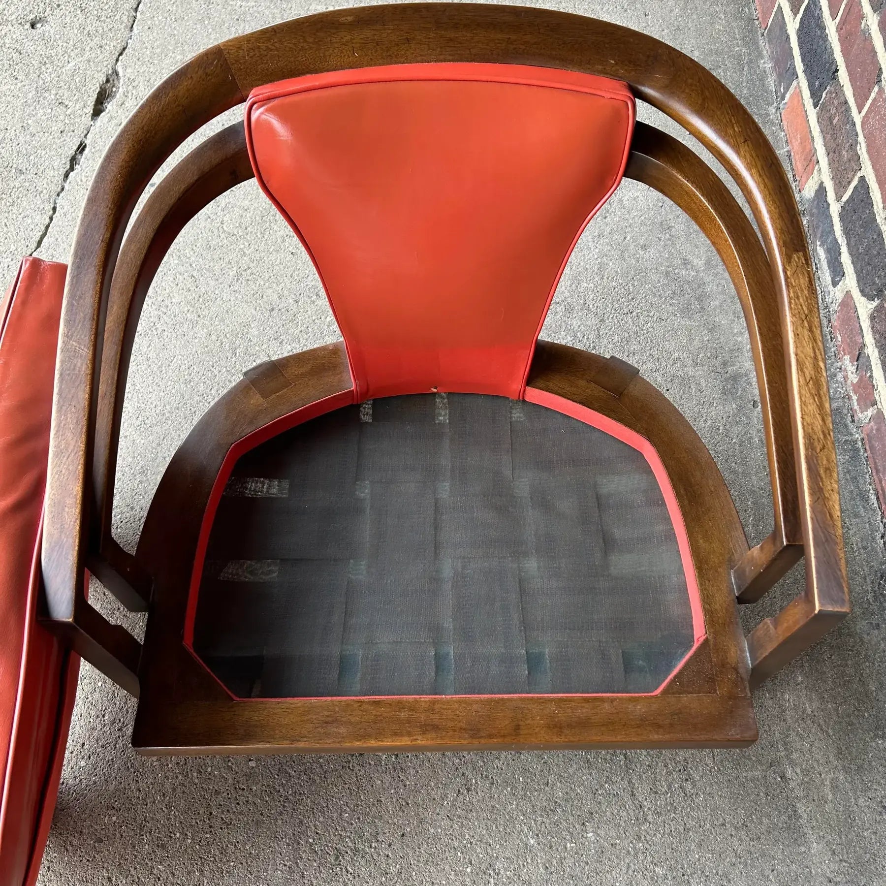 Harvey Probber Style Lounge Game Chair Low and Wide