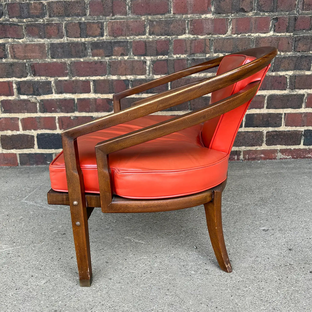 Harvey Probber Style Lounge Game Chair Low and Wide