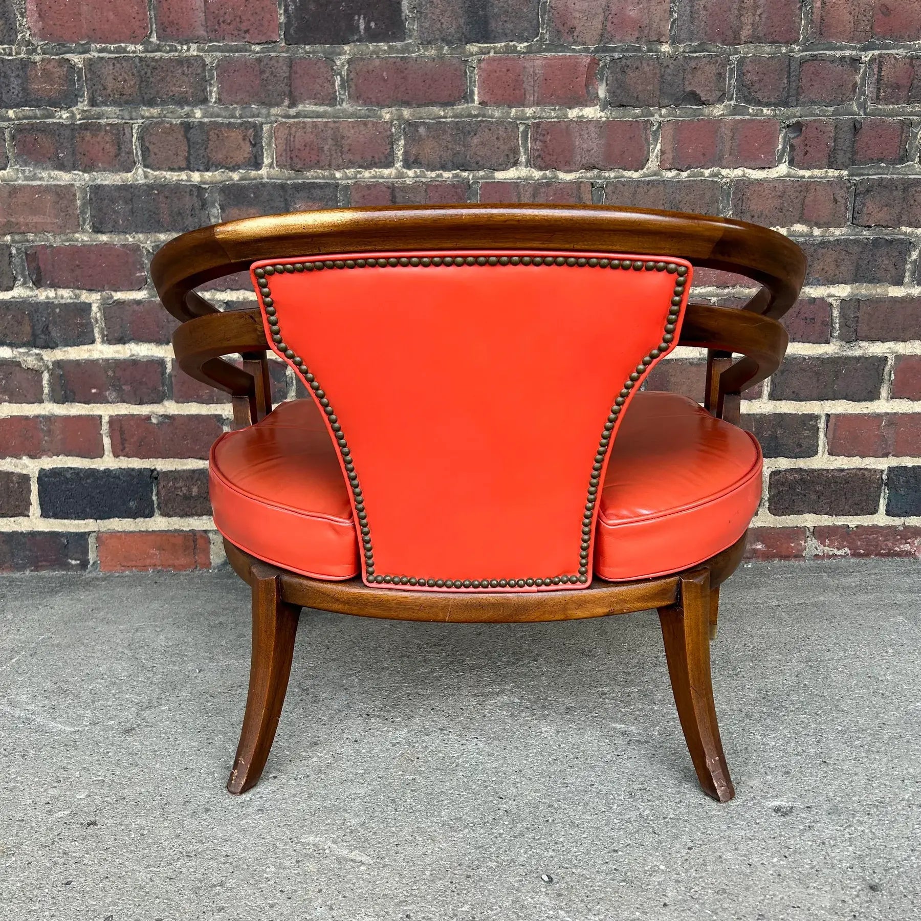 Harvey Probber Style Lounge Game Chair Low and Wide