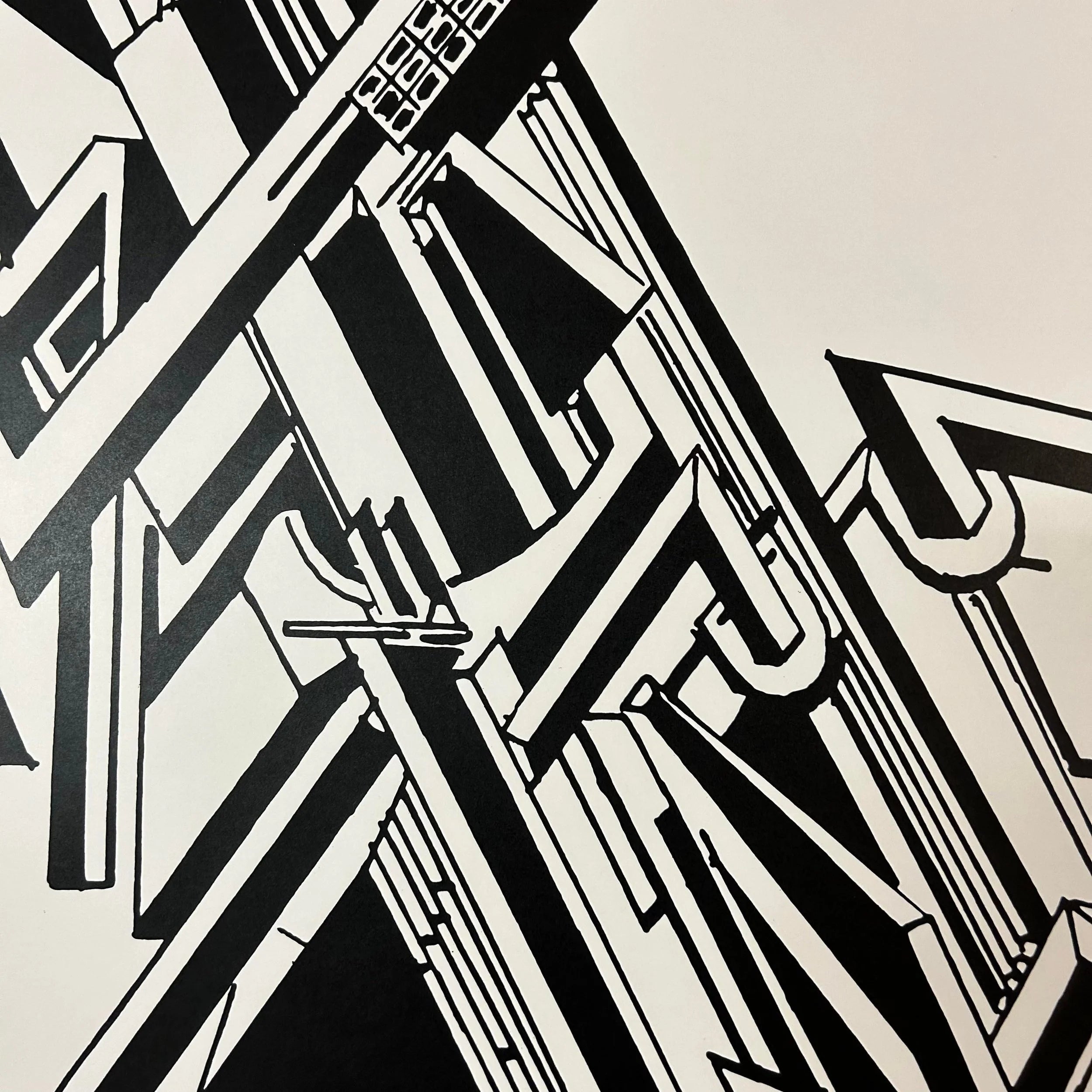 Hayward Gallery London William Robert’s Poster “St George and the Dragon”