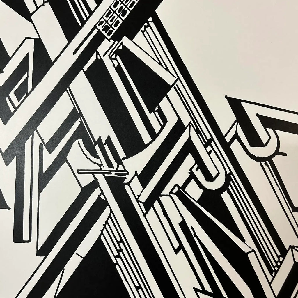 1974 Hayward Gallery London William Robert’s Poster “st George and the Dragon”
