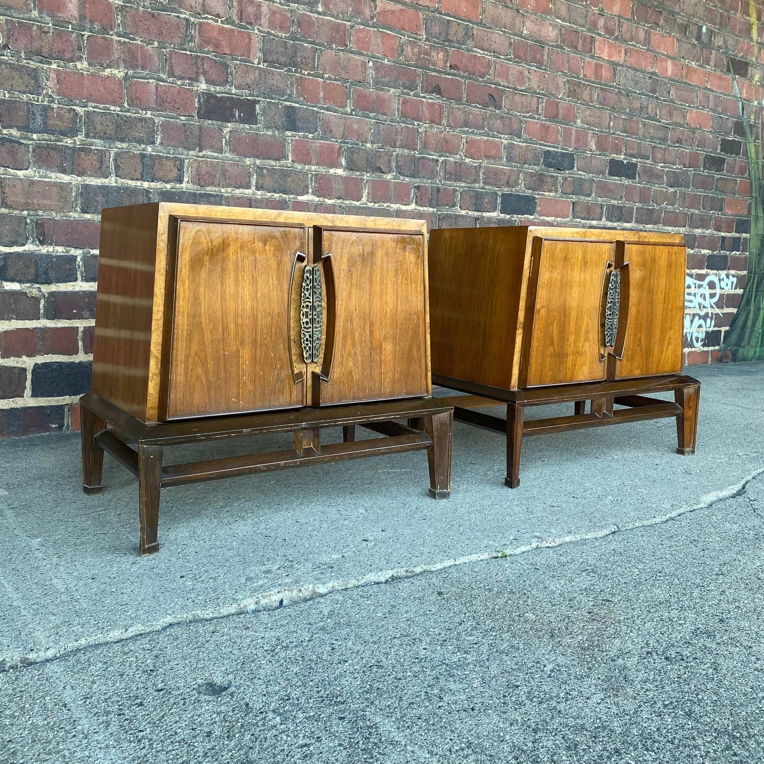 Helen Hobey for Baker Pair of Night Stands