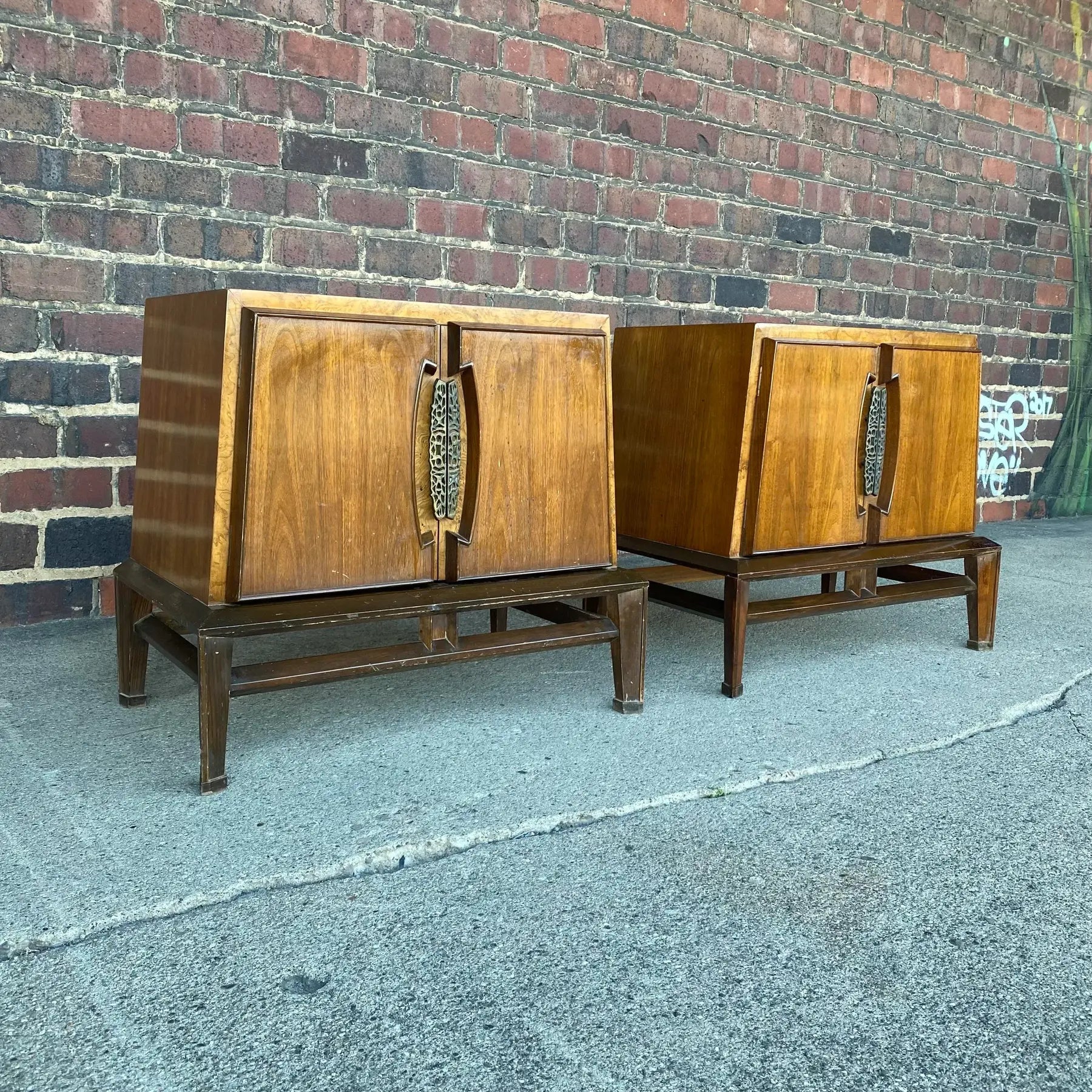 Helen Hobey for Baker Pair of Night Stands