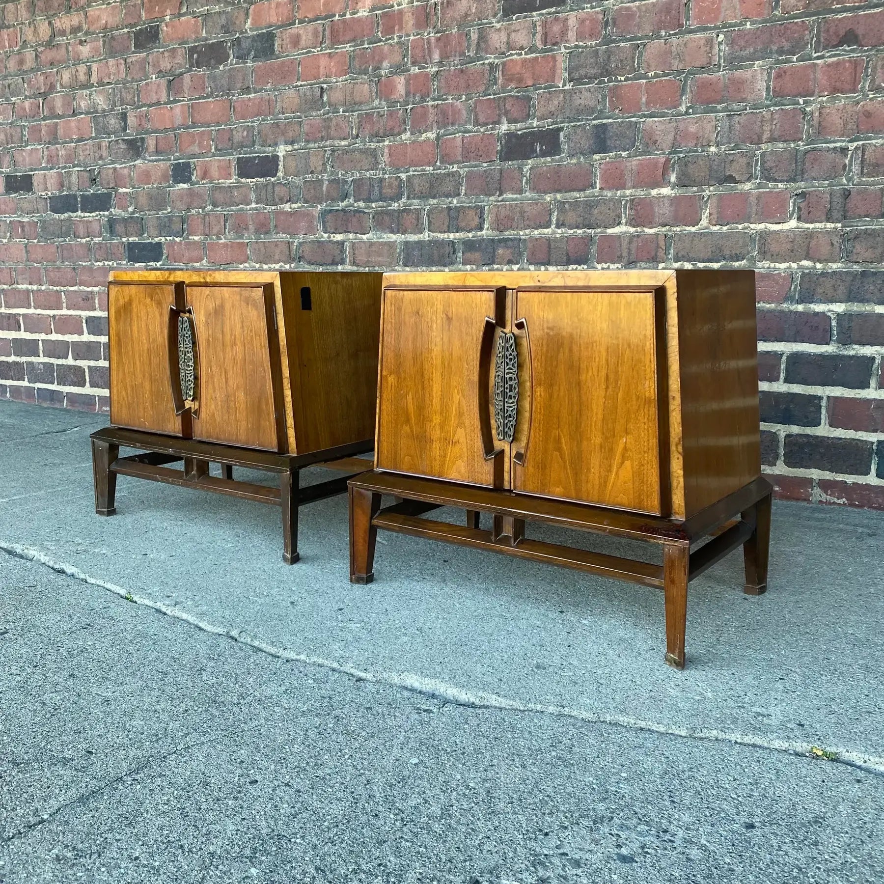 Helen Hobey for Baker Pair of Night Stands
