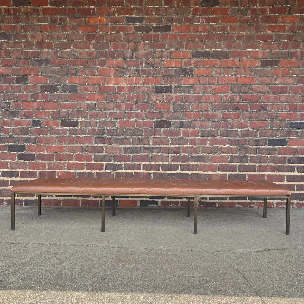 Helikon Leather Brass Long Bench