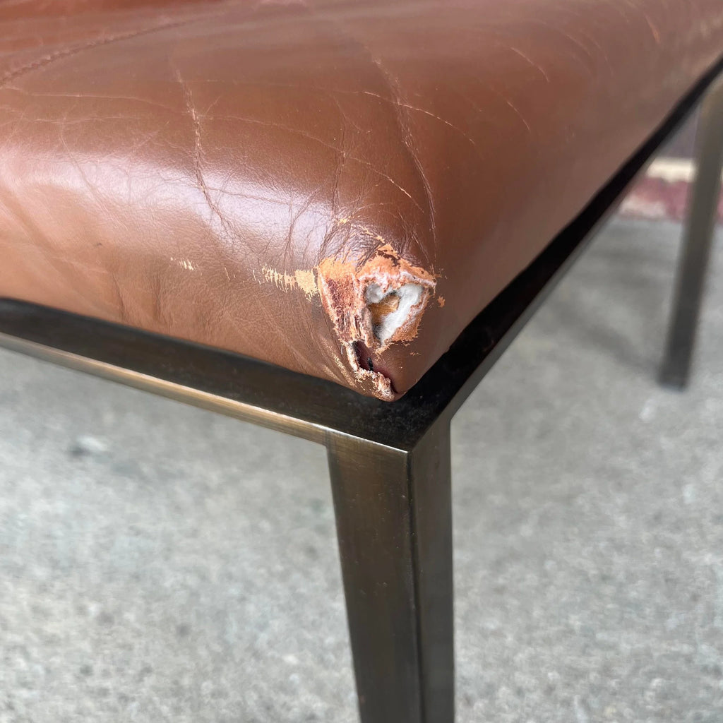 Helikon Leather Brass Long Bench