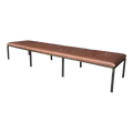 Helikon Leather Brass Long Bench