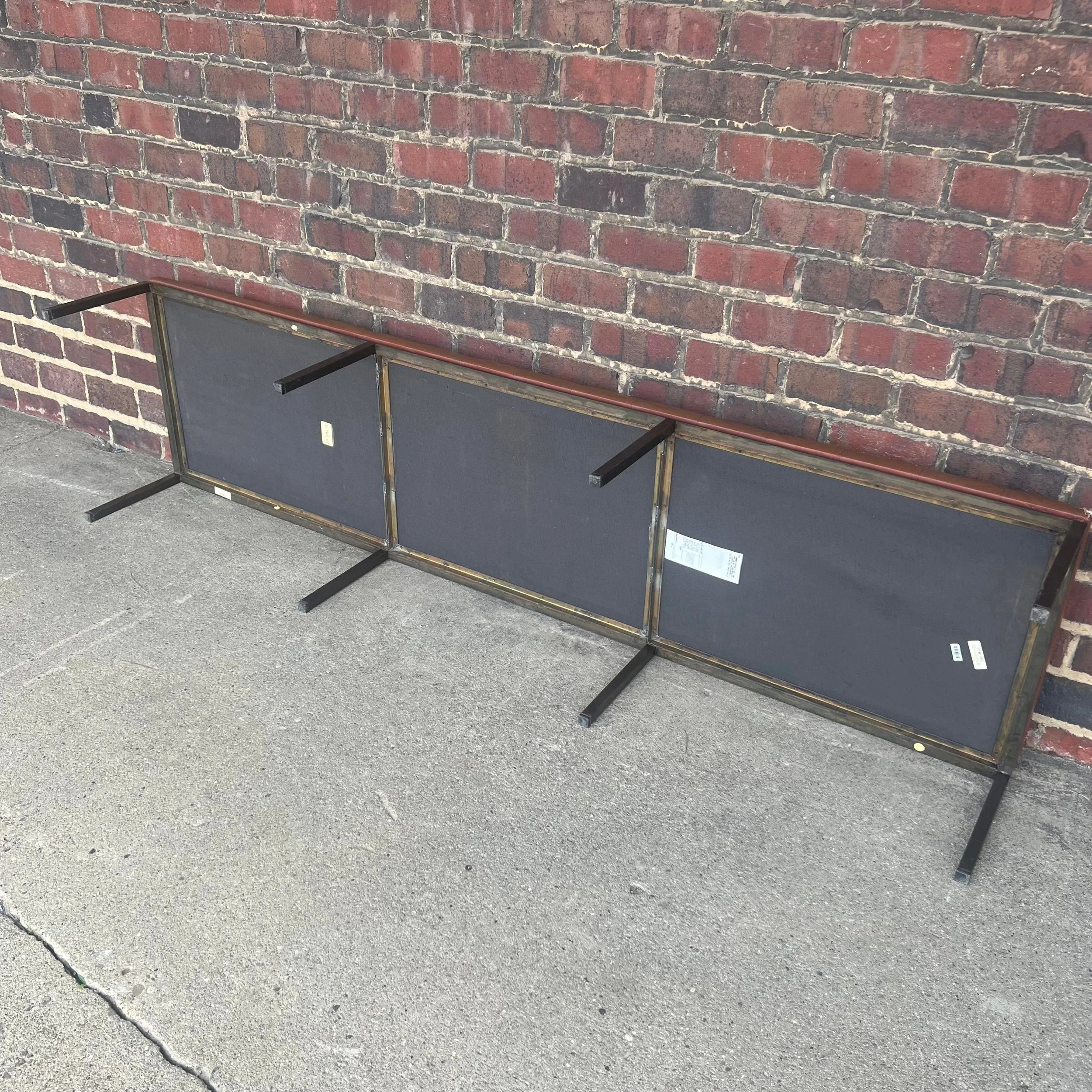 Helikon Leather Brass Long Bench