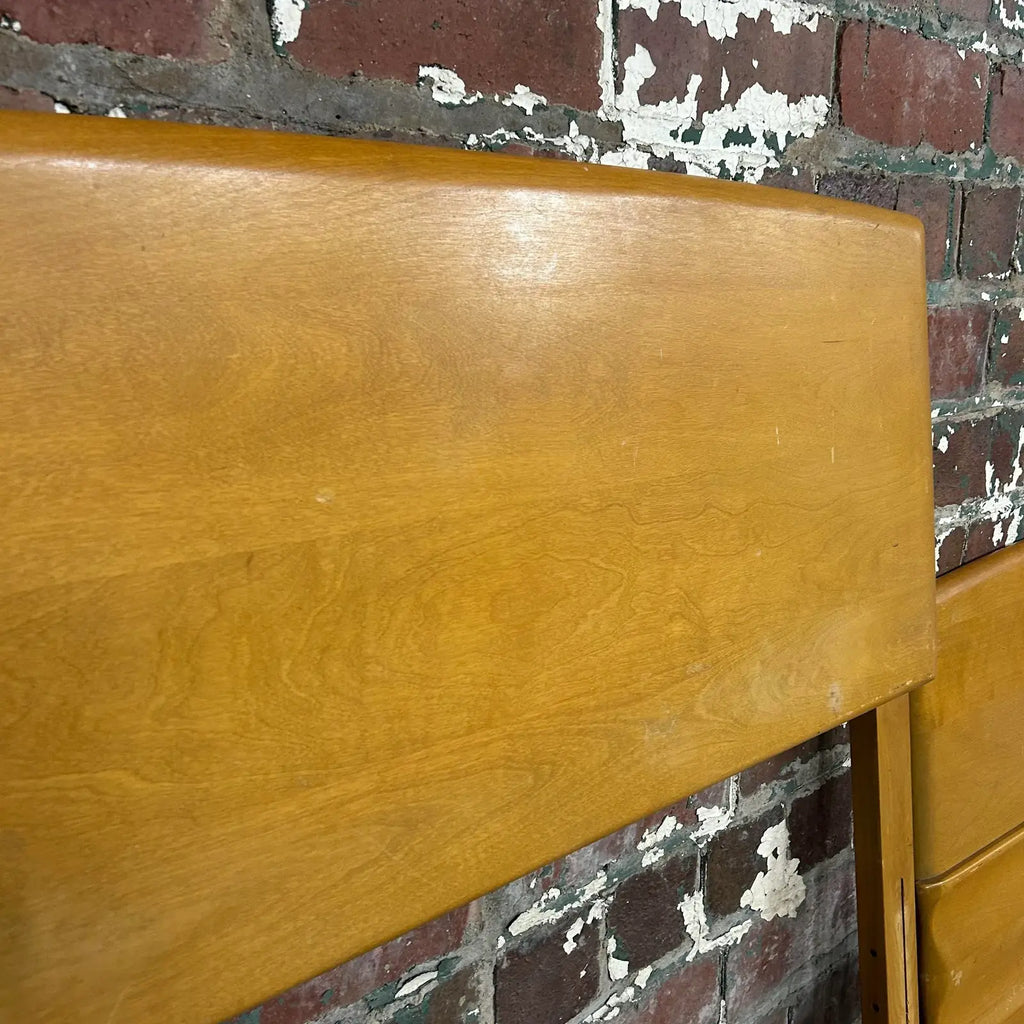 Heywood Wakefield Twin Size Head Board and Footboard