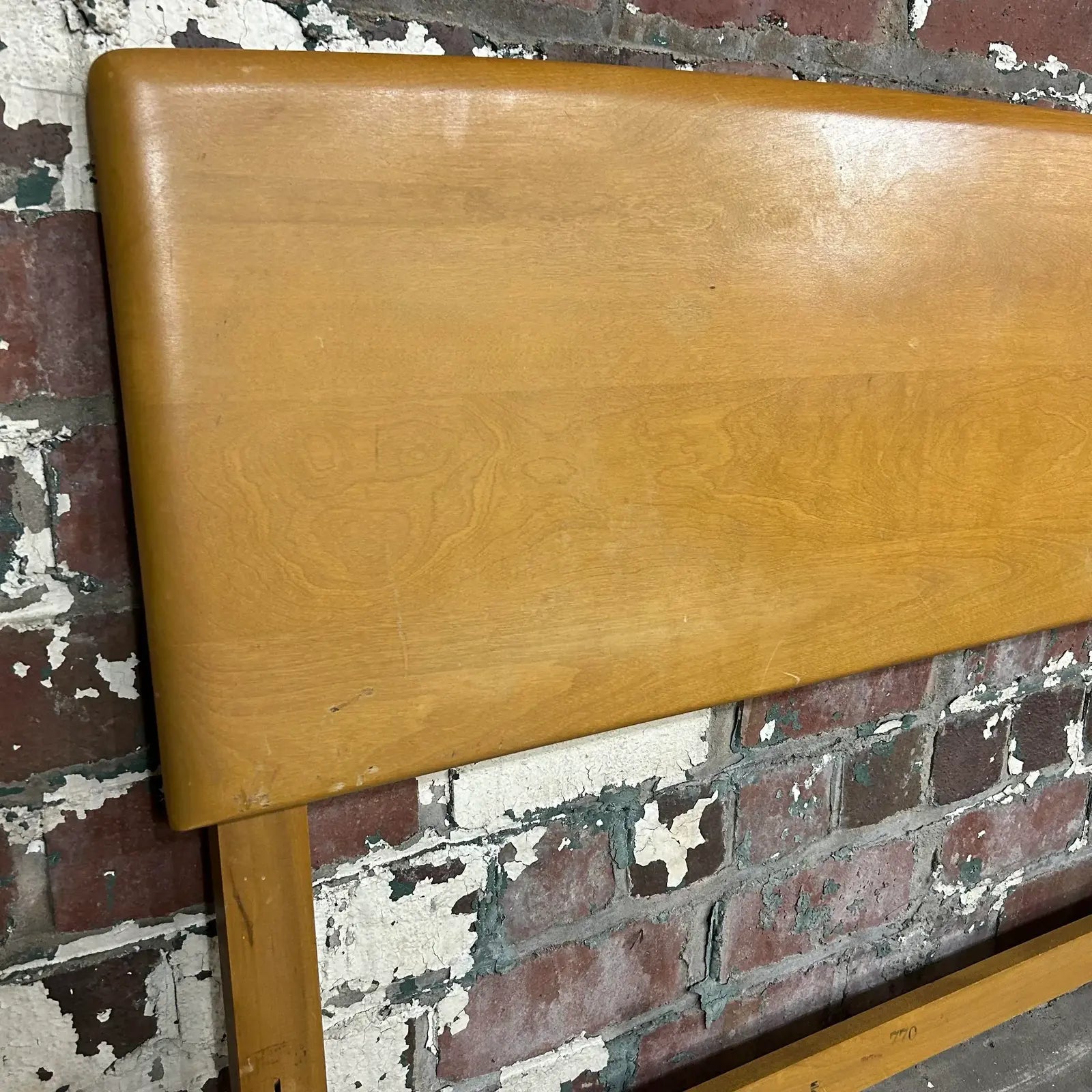 Heywood Wakefield Twin Size Head Board and Footboard