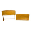 Heywood Wakefield Twin Size Head Board and Footboard