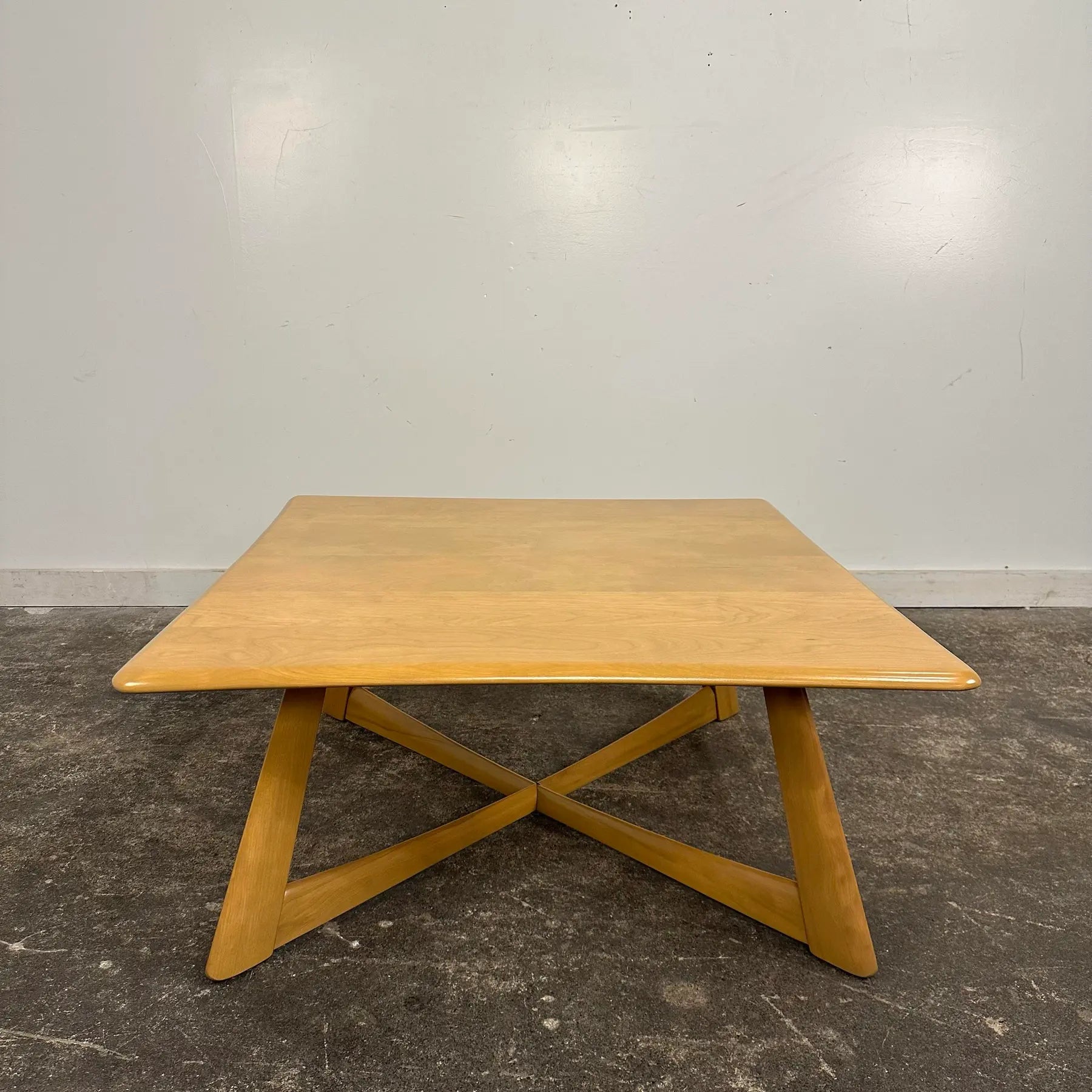 Heywood Wakefield X-Base Coffee Table Profesionally Refinished
