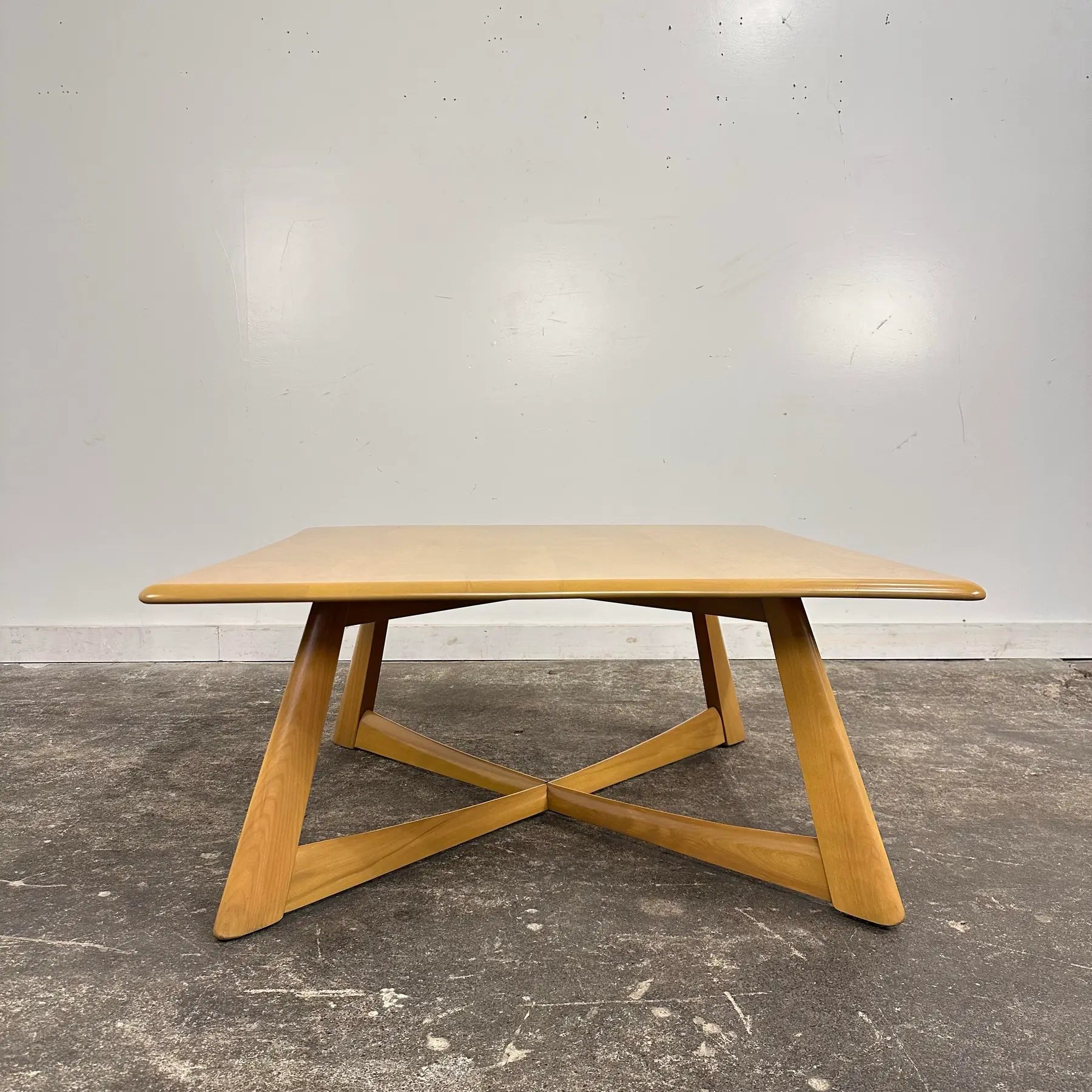 Heywood Wakefield X-Base Coffee Table Profesionally Refinished