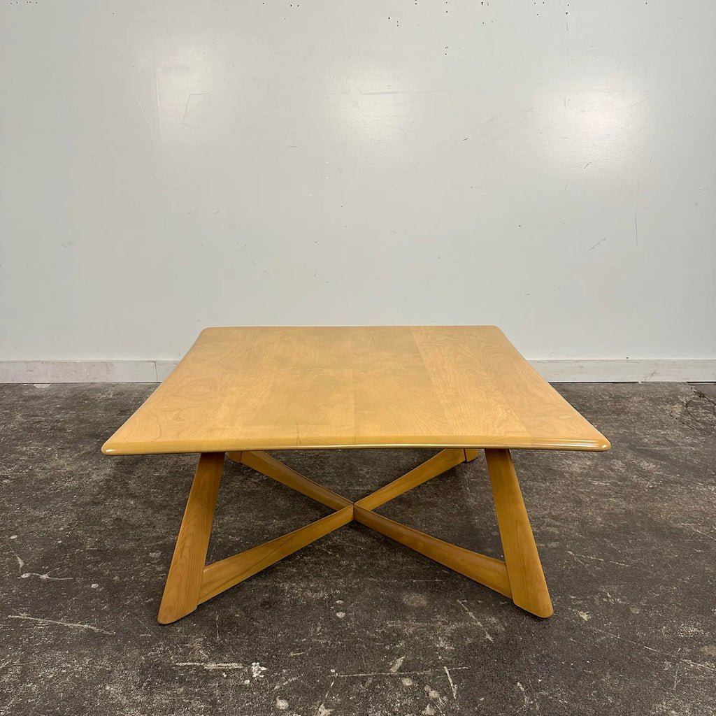 Heywood Wakefield X-Base Coffee Table Profesionally Refinished
