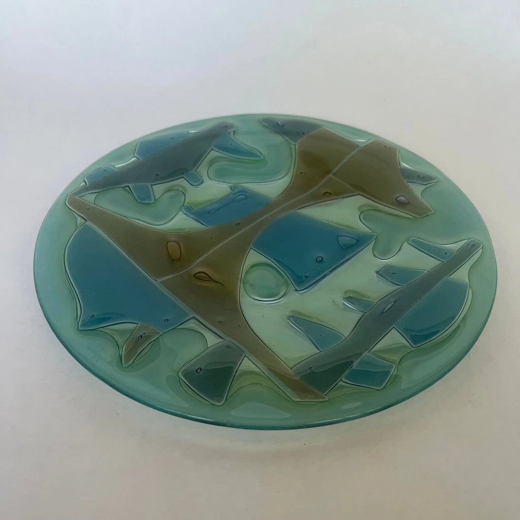 Higgins Glass Circular Charger Plate