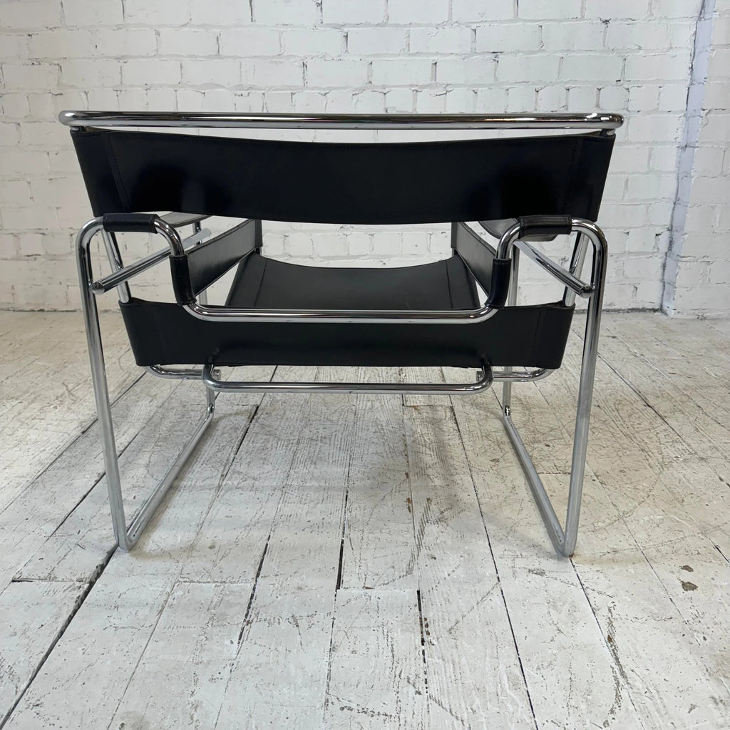 High Quality Real Leather Wassily Chair Not Marked