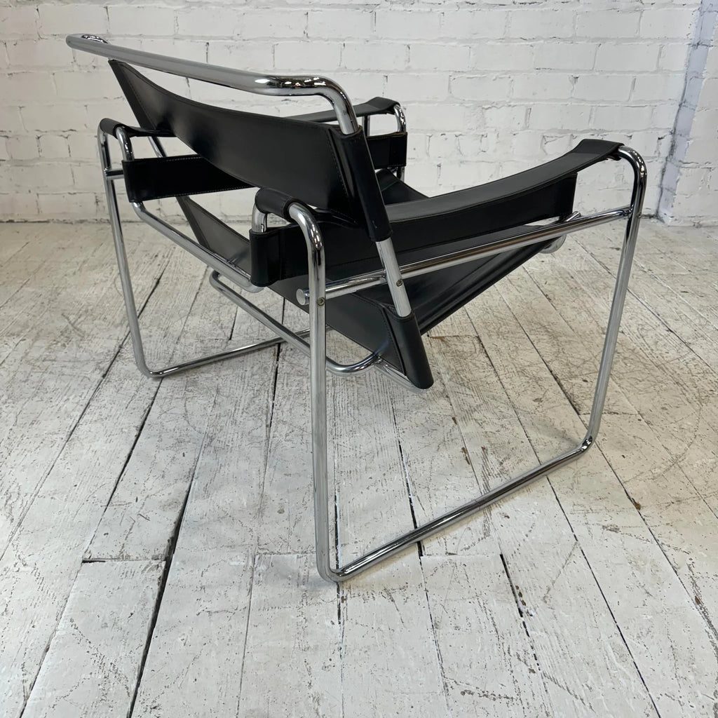 High Quality Real Leather Wassily Chair Not Marked