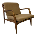 Ib Kofod Larsen Danish Modern Lounge Chair