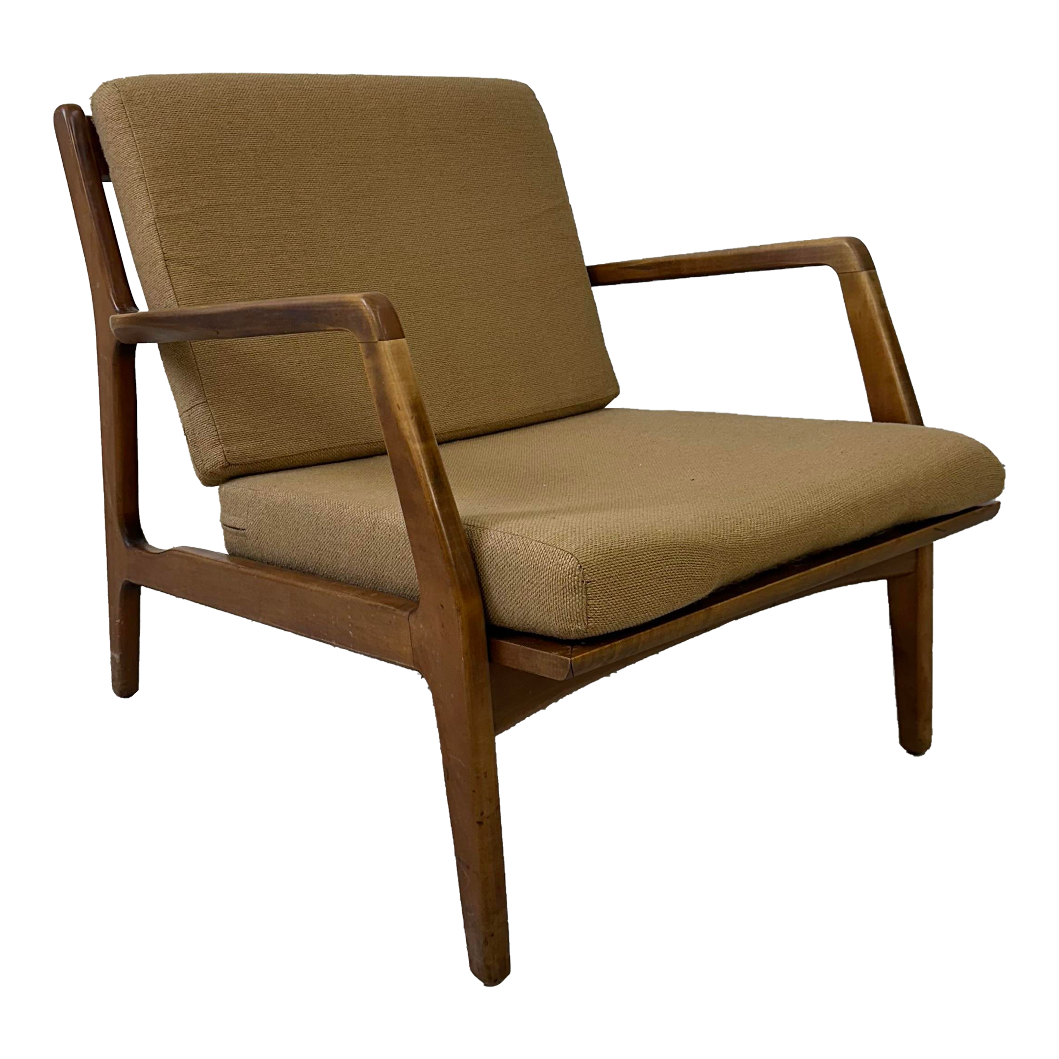 Ib Kofod Larsen Danish Modern Lounge Chair
