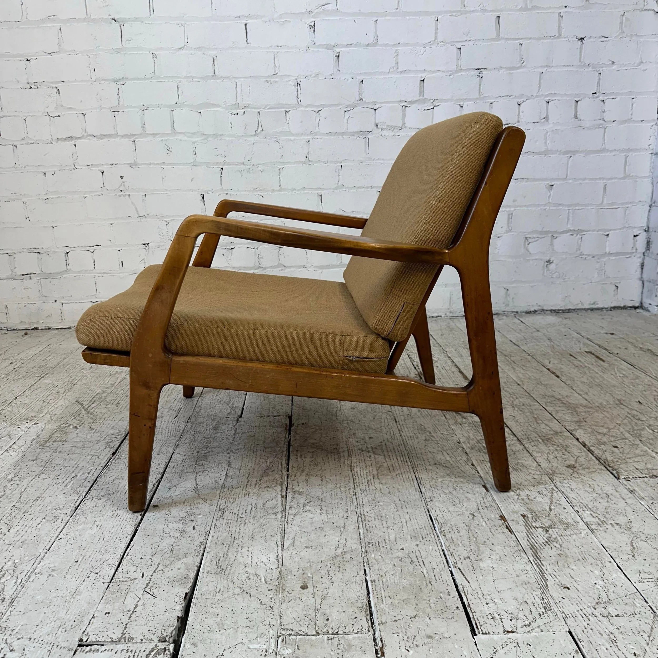 Ib Kofod Larsen Danish Modern Lounge Chair