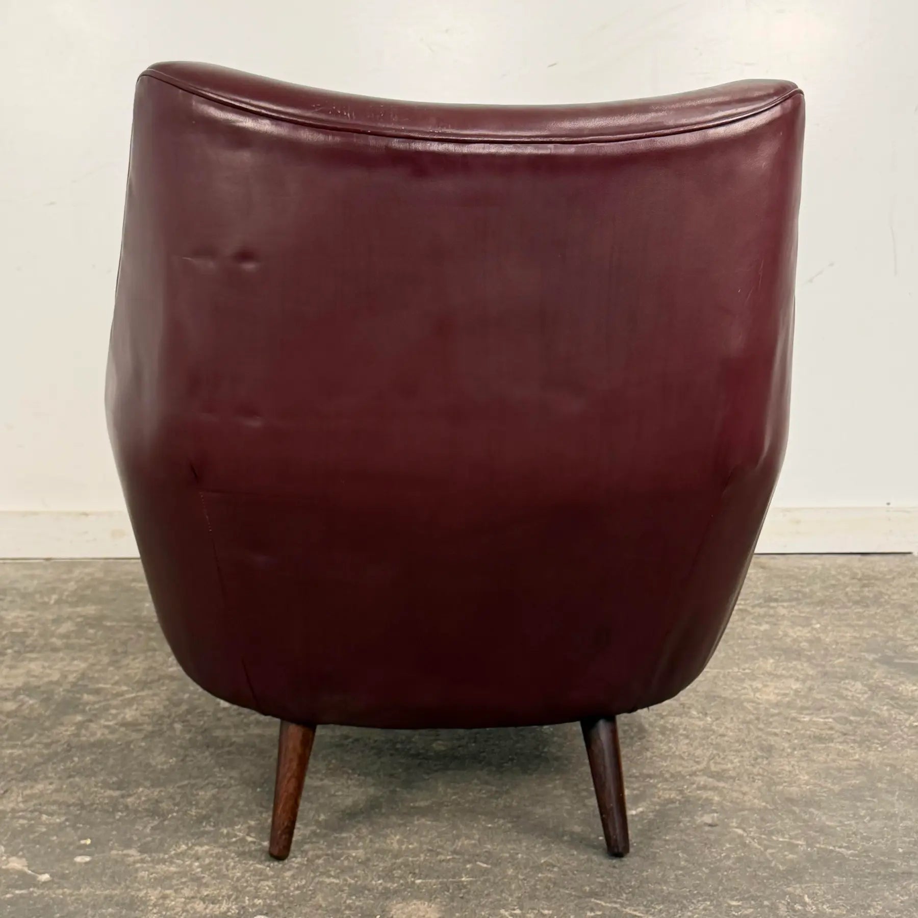 Ib Kofod-Larsen Lounge Chair With Rosewood Legs