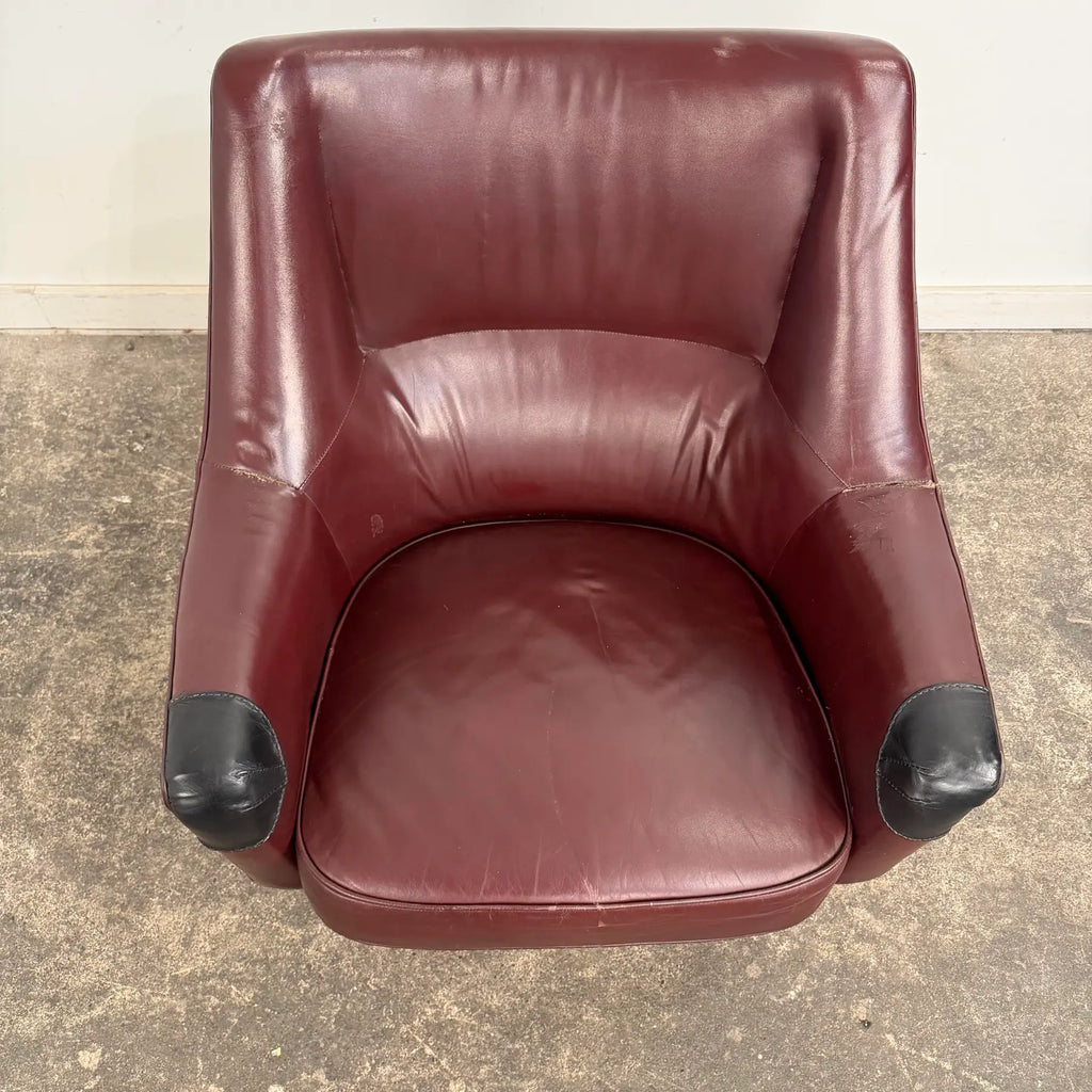 Ib Kofod-Larsen Lounge Chair With Rosewood Legs