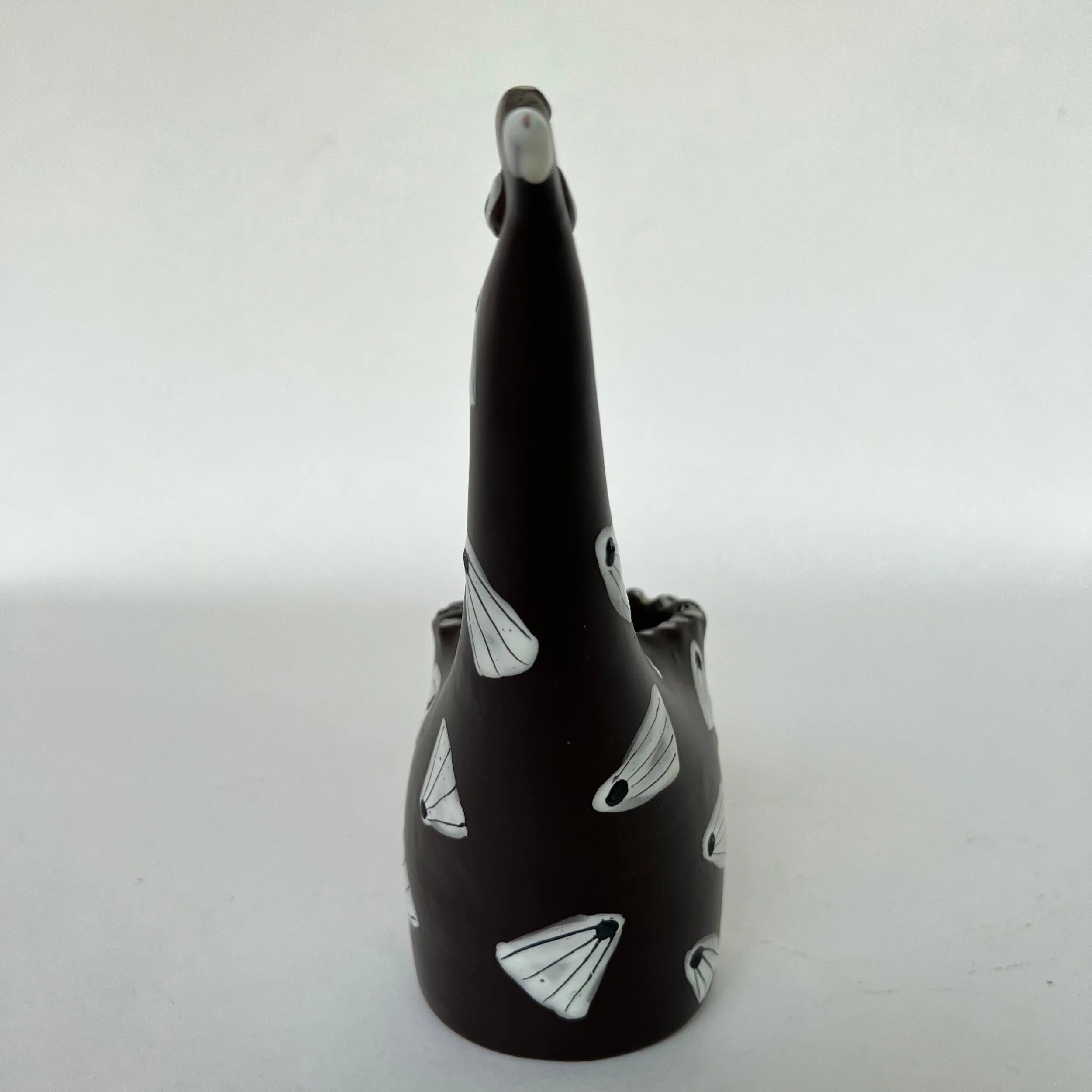 Italian Ceramic Rooster Bird Dish