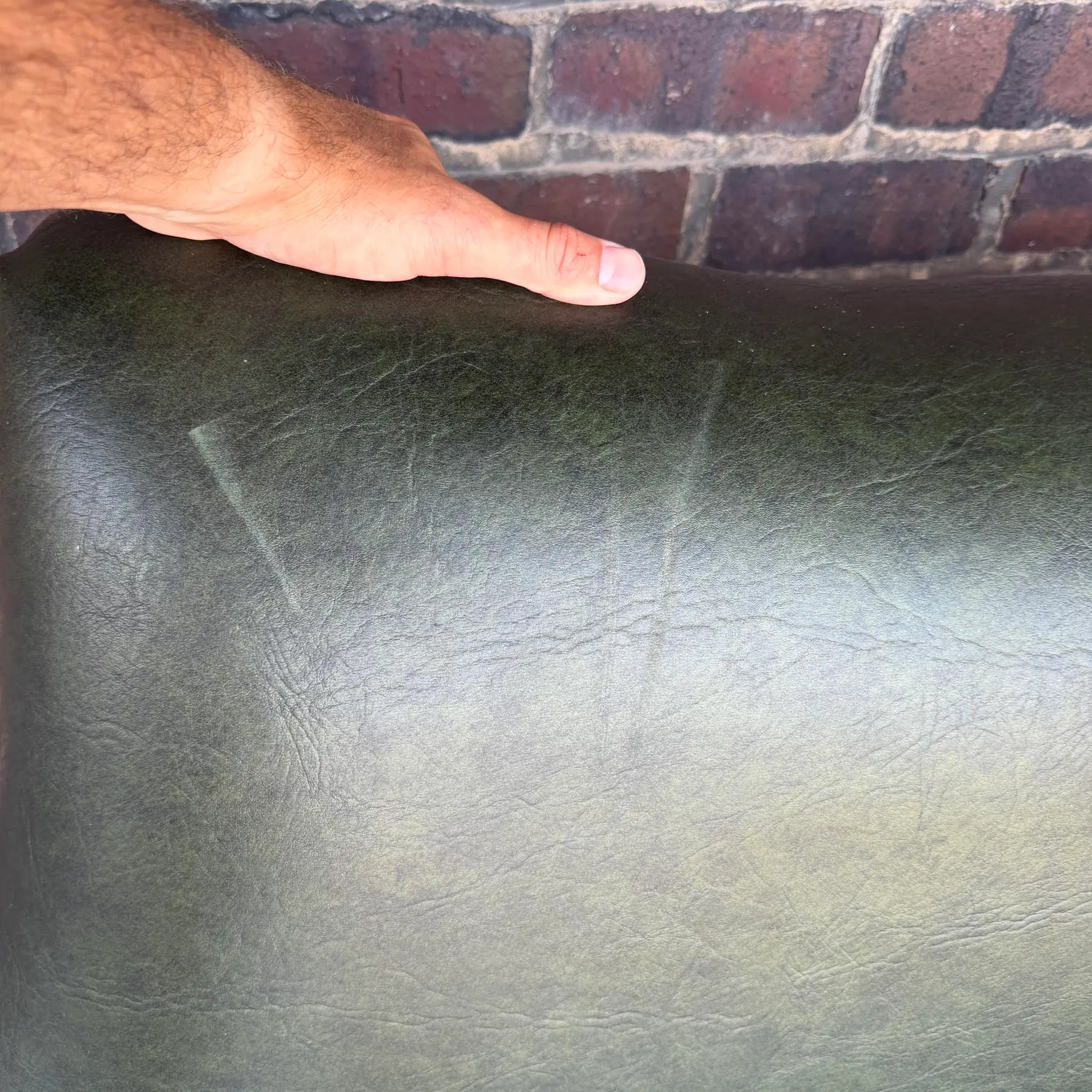 Italian Style Mid-Century Naugahyde Sofa