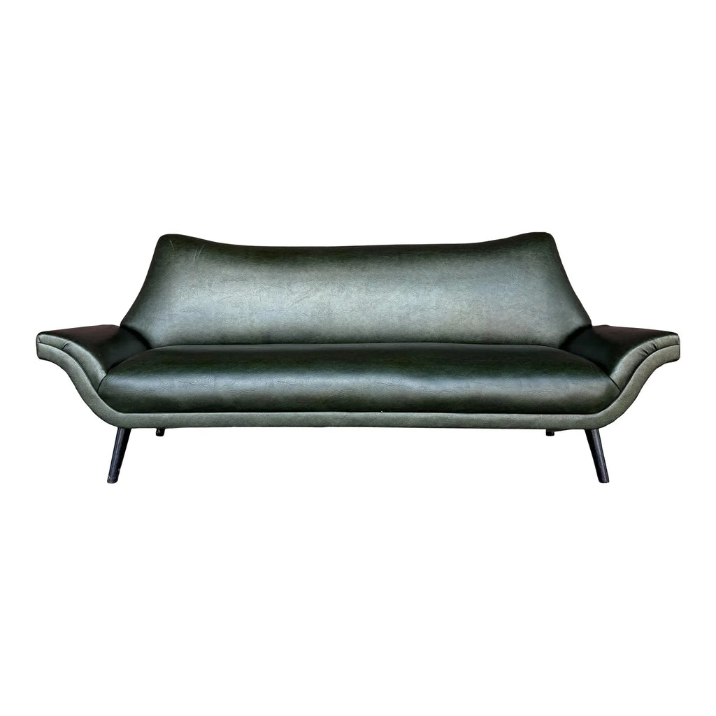 Italian Style Mid-Century Naugahyde Sofa