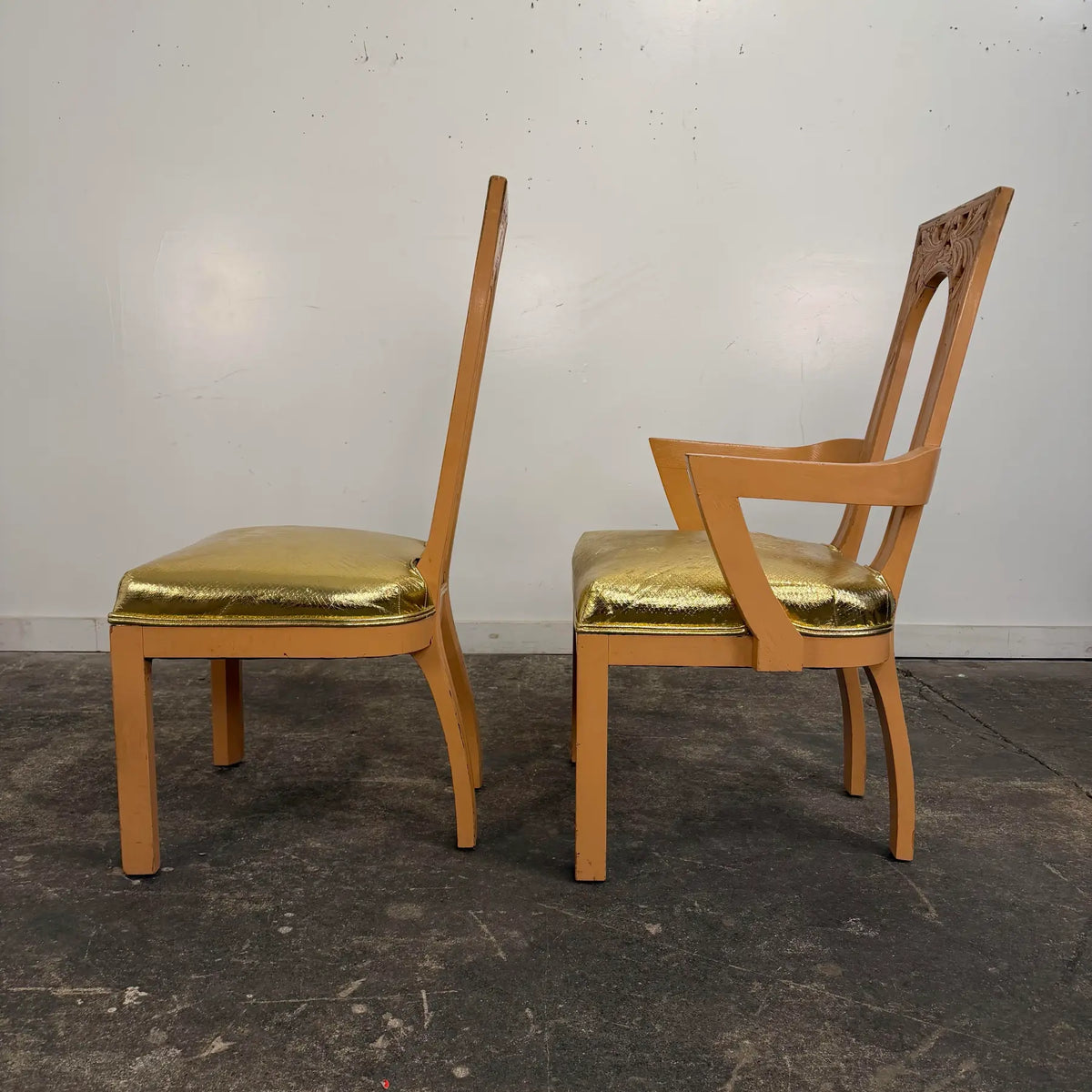 James Mont Dining Set With 6 Chairs