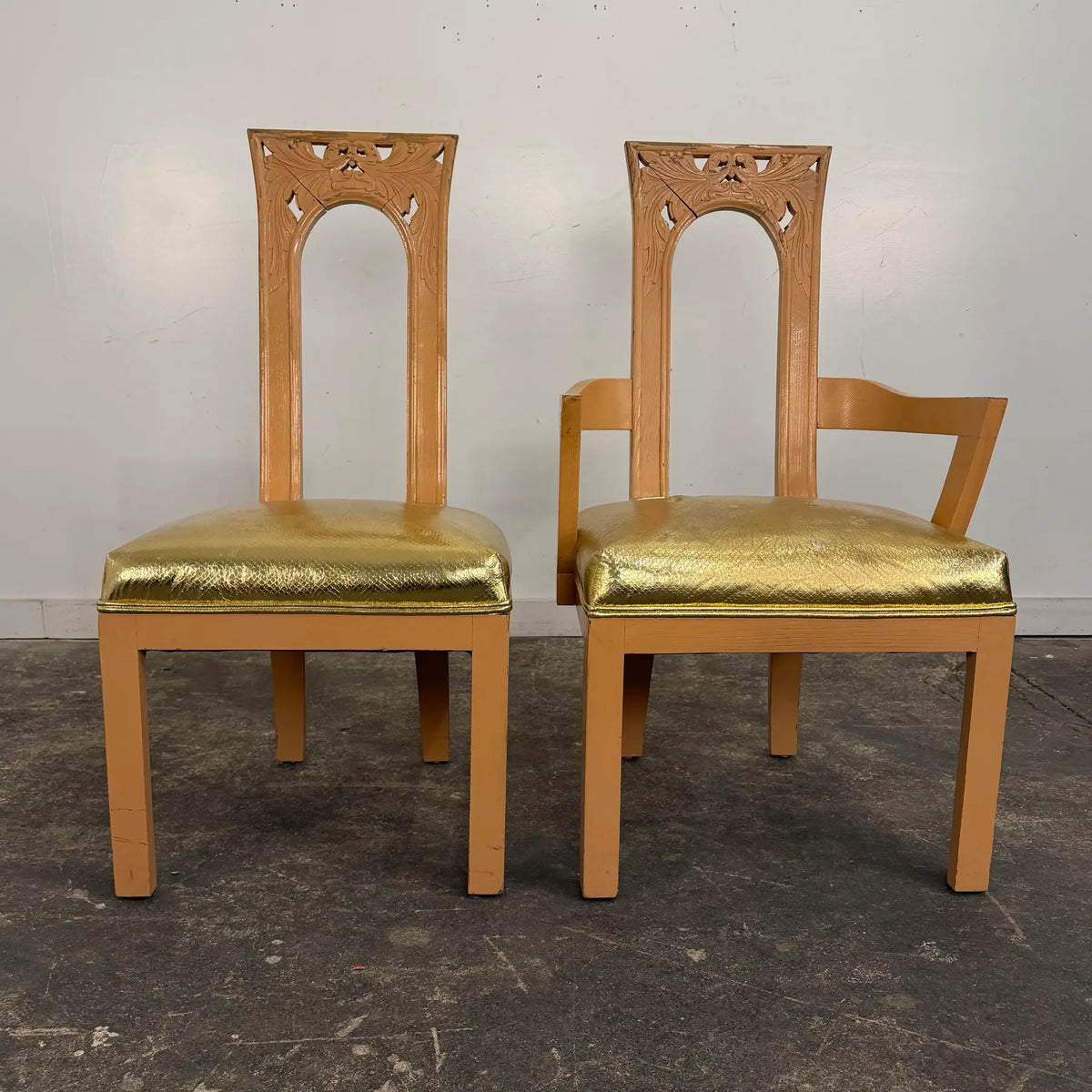 James Mont Dining Set With 6 Chairs
