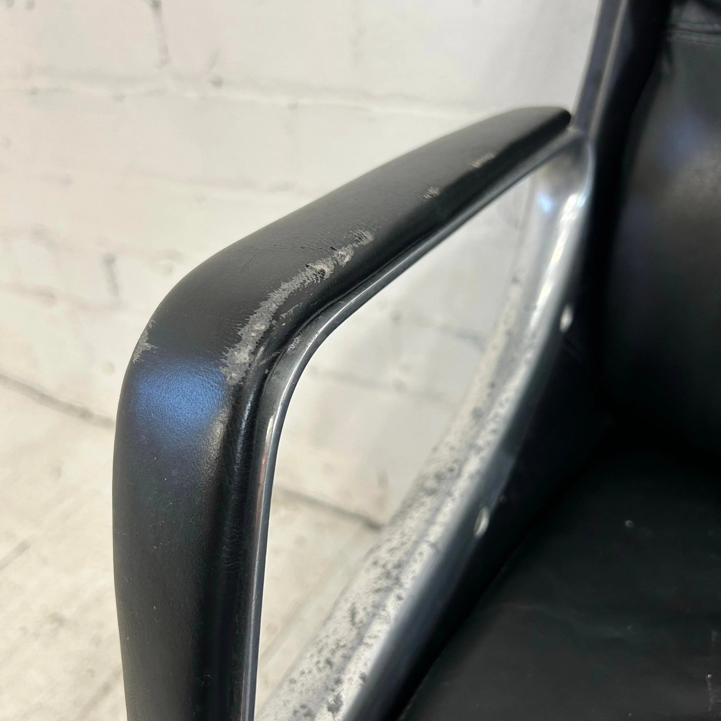 Jean Gillon Mid-Century Modern Office Chair Brazillian Leather