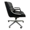 Jean Gillon Mid-Century Modern Office Chair Brazillian Leather