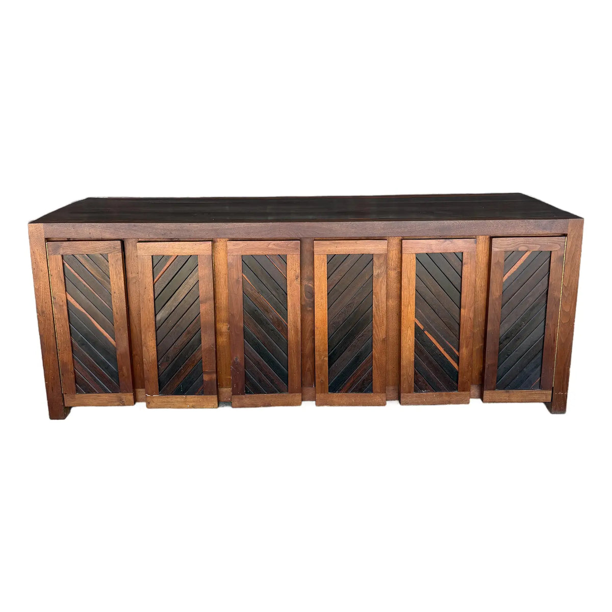 Jeffrey Greene Studio Made Mixed Wood Credenza