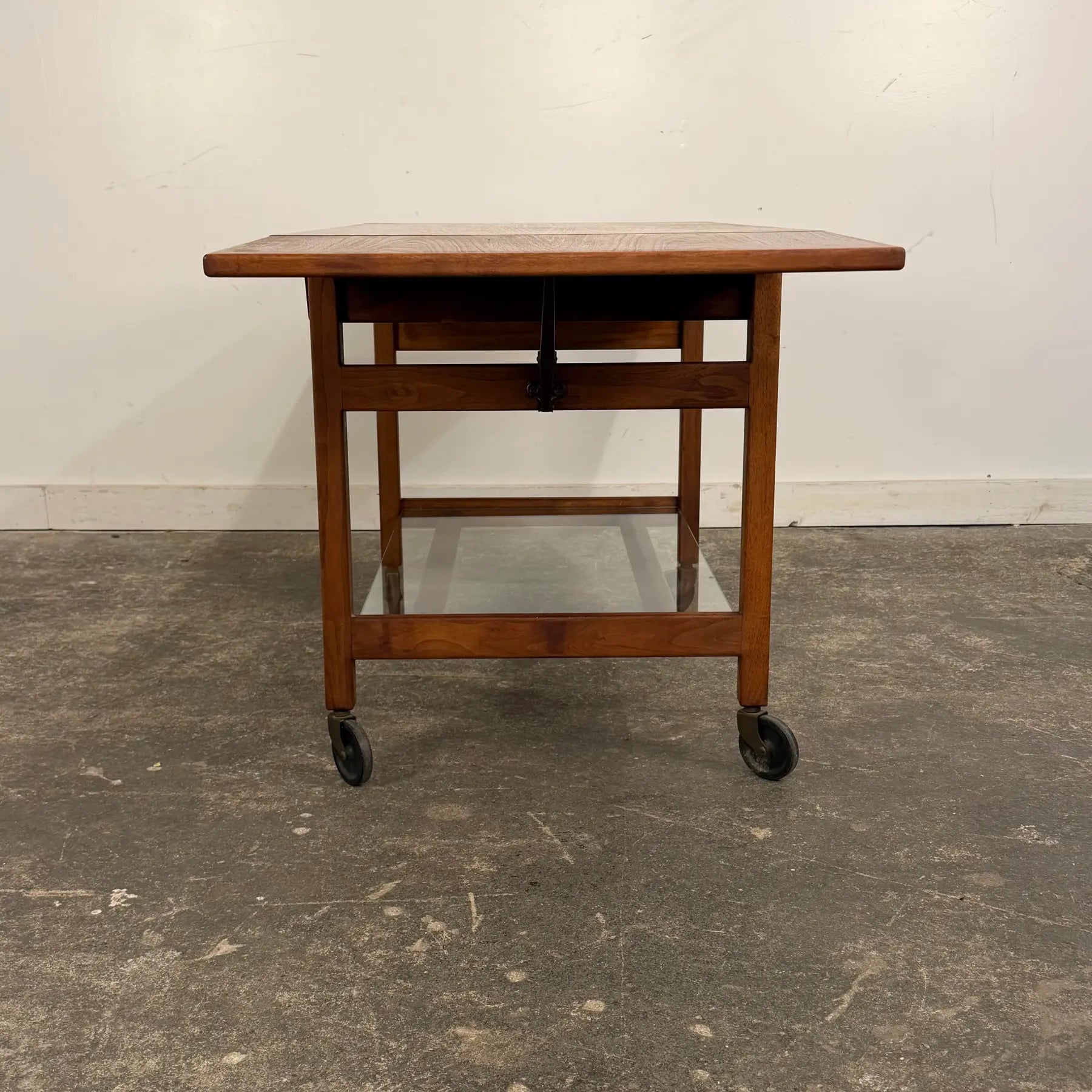 Jens Risom Rolling Bar Cart Mid Century Modern American