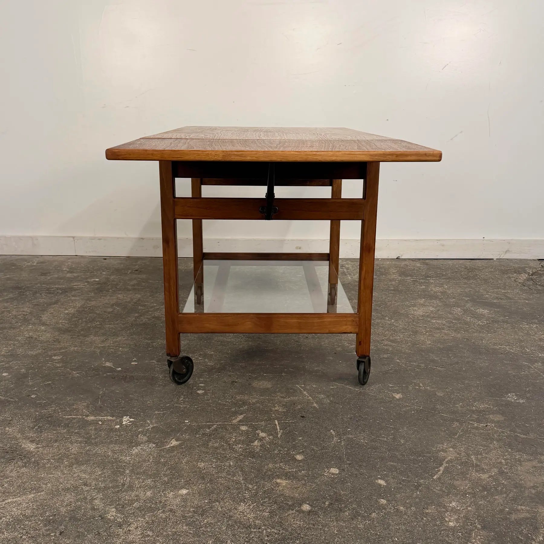 Jens Risom Rolling Bar Cart Mid Century Modern American