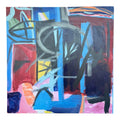 Jerry Buckvar Large Colorful Abstract Painting
