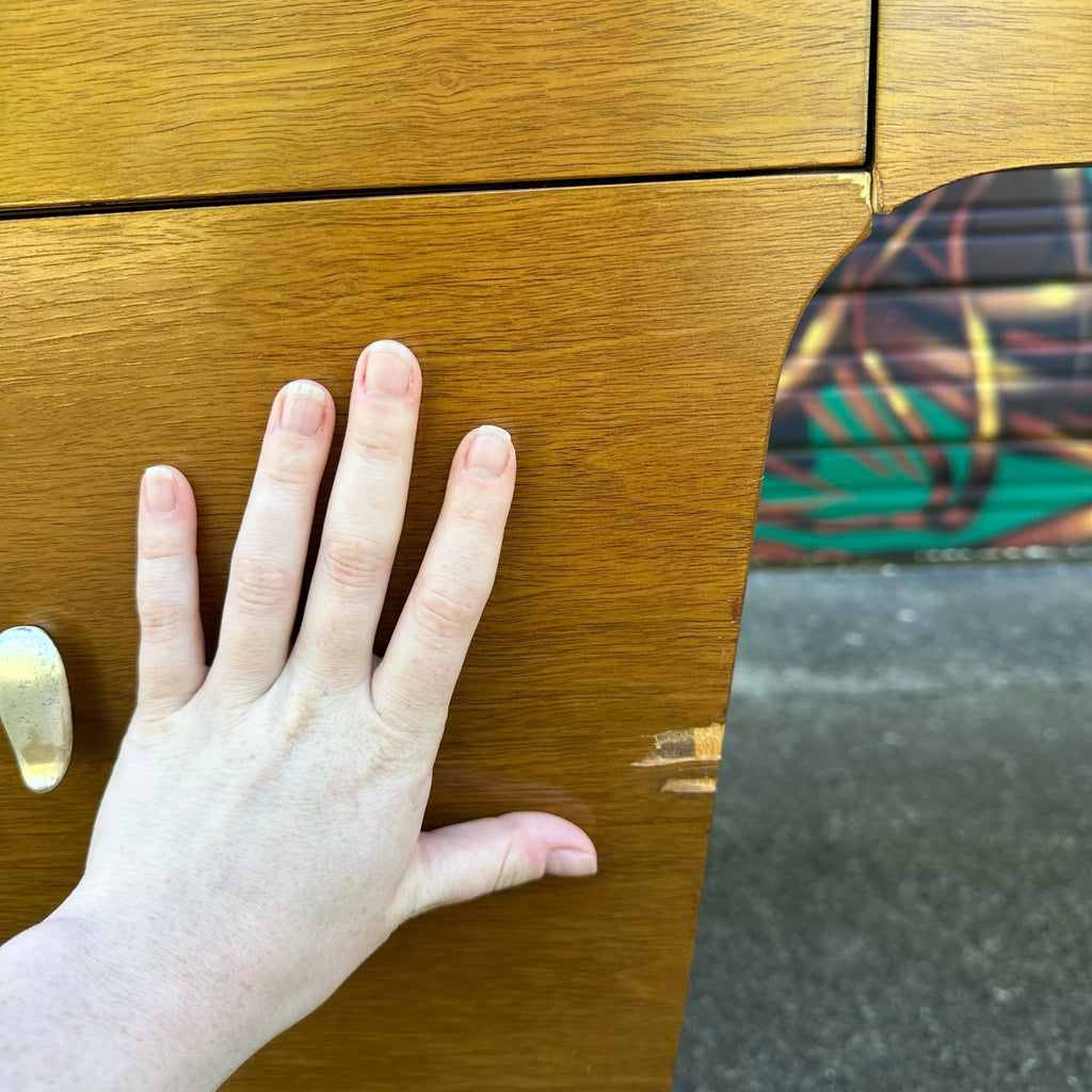John Van Koert for Drexel Desk With Bookcase Topper and Chair