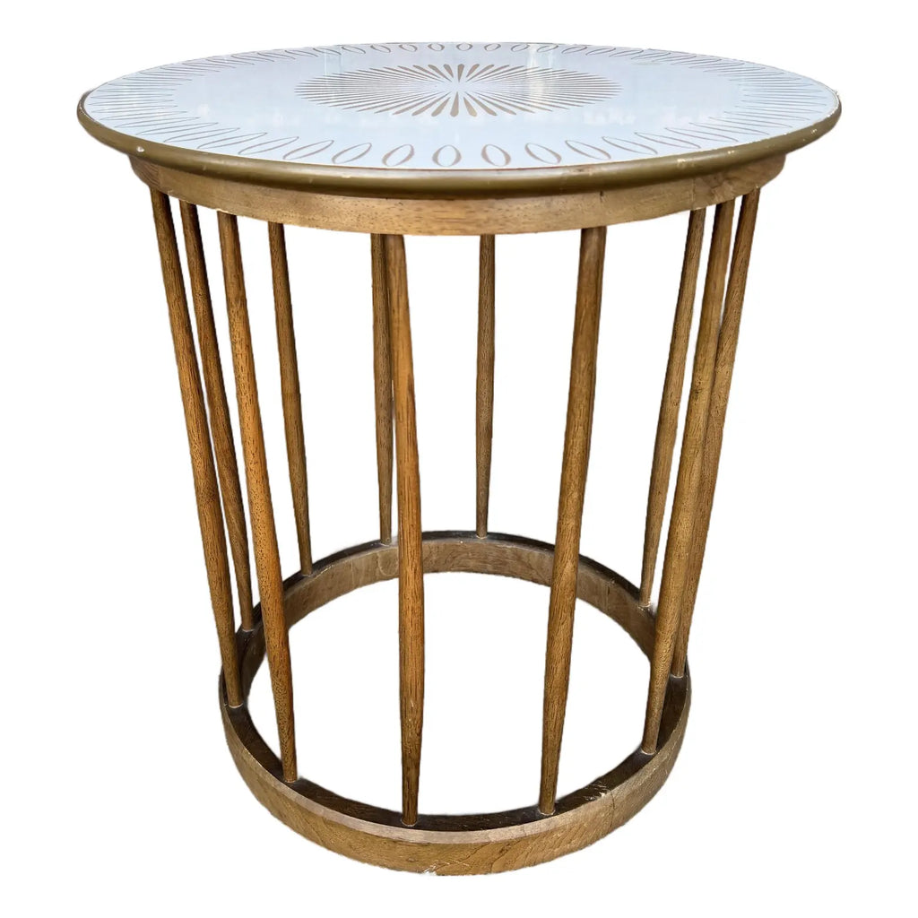 John Van Koert for Drexel Parkwood Laminate Side Table
