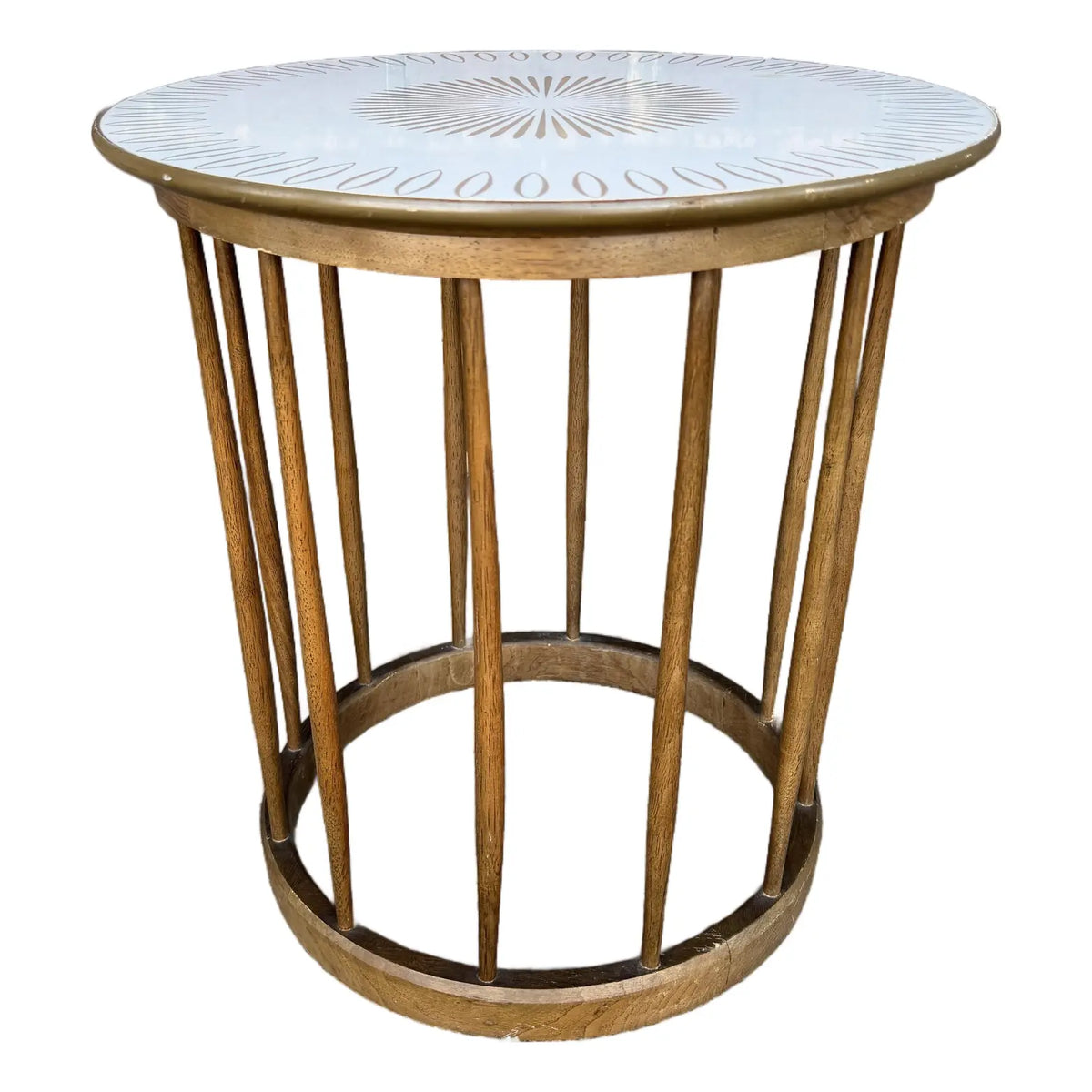 John Van Koert for Drexel Parkwood Laminate Side Table