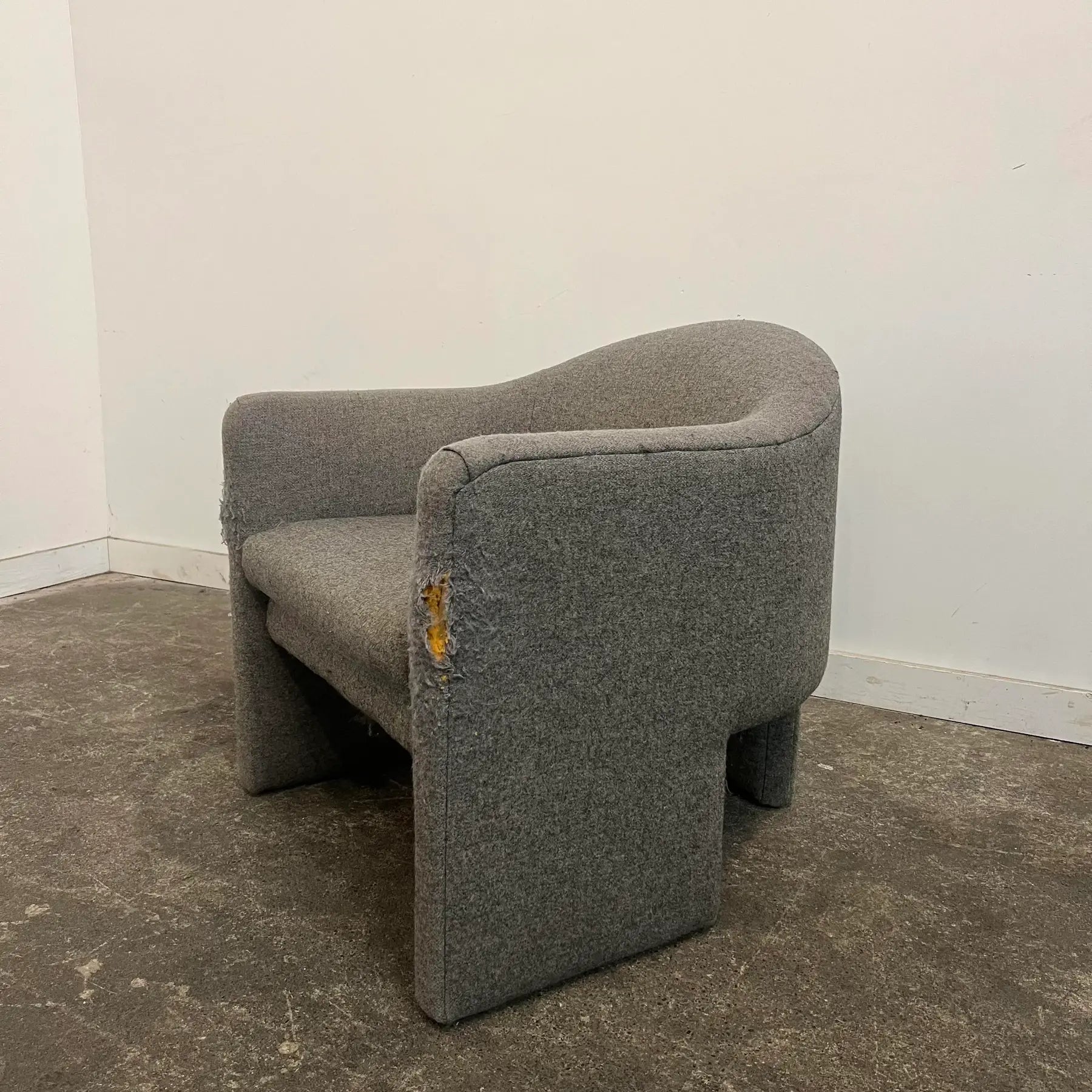 Kagan Style Three Legged Chair by Adrian Pearsall