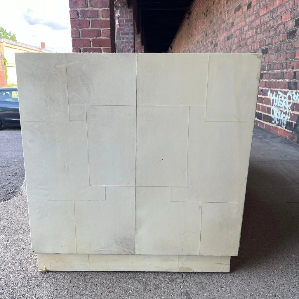 Karl Springer Goat Skin Loveseat