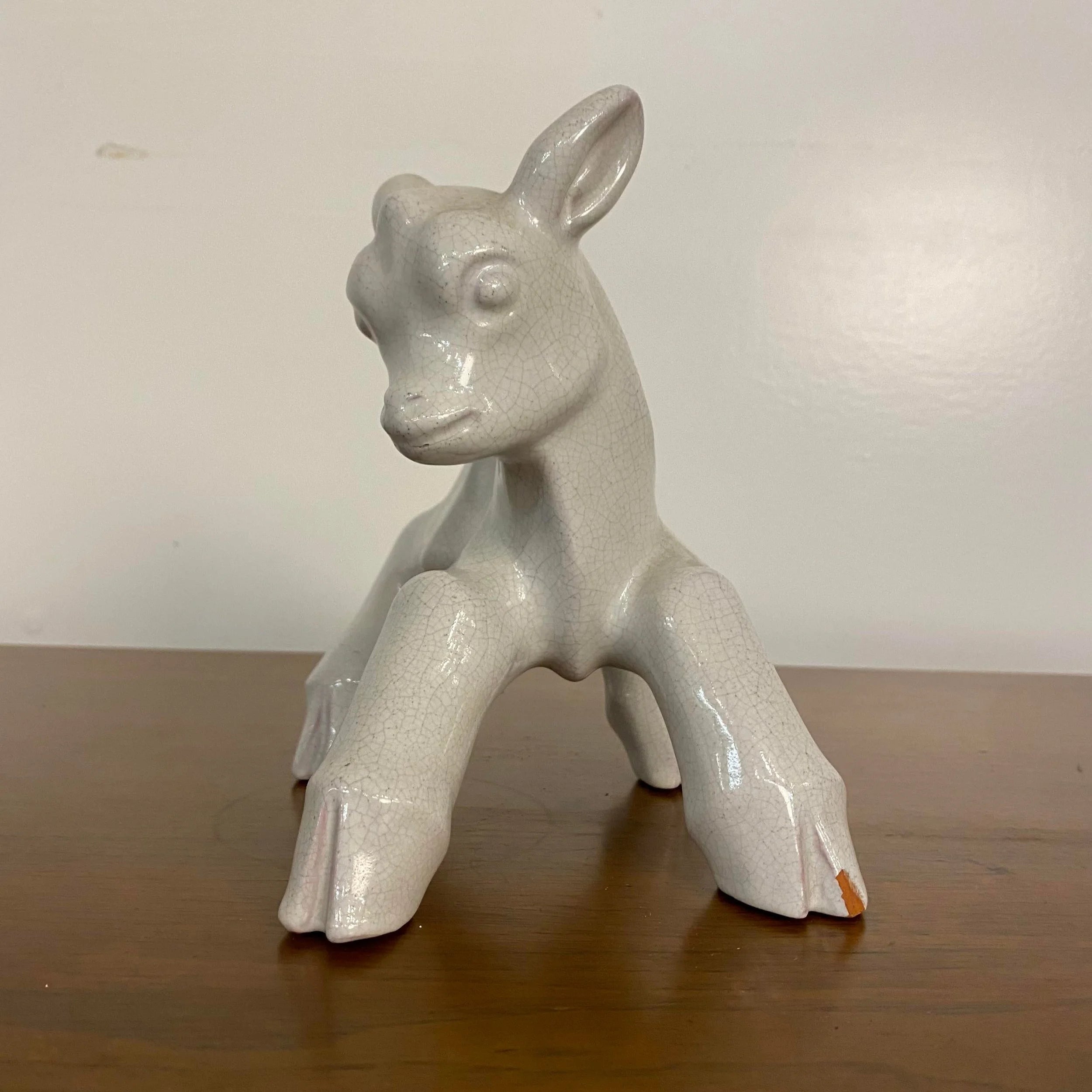 Karlsruhe Majolica Ceramic Lamb