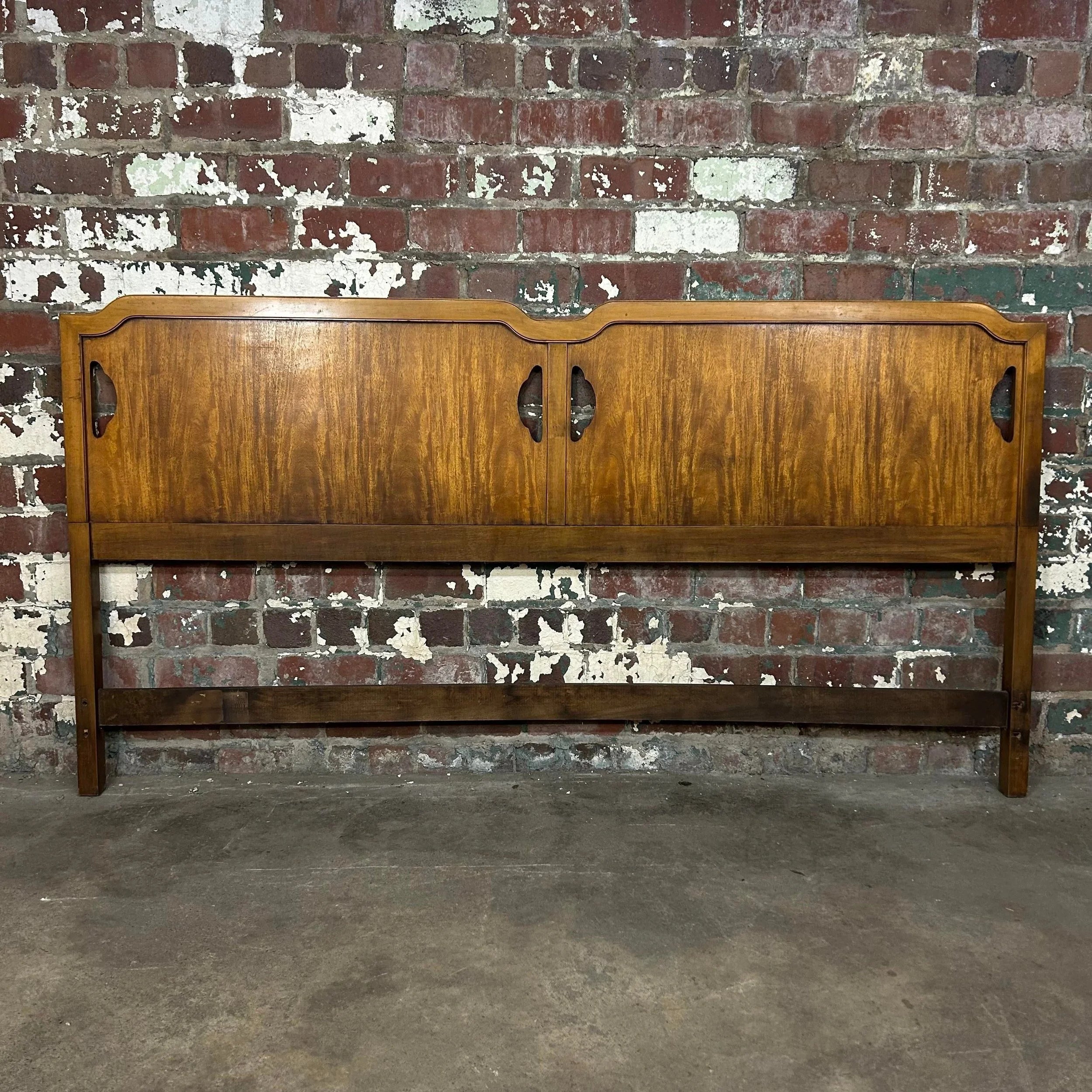 King Size Headboard Asian Henredon Style