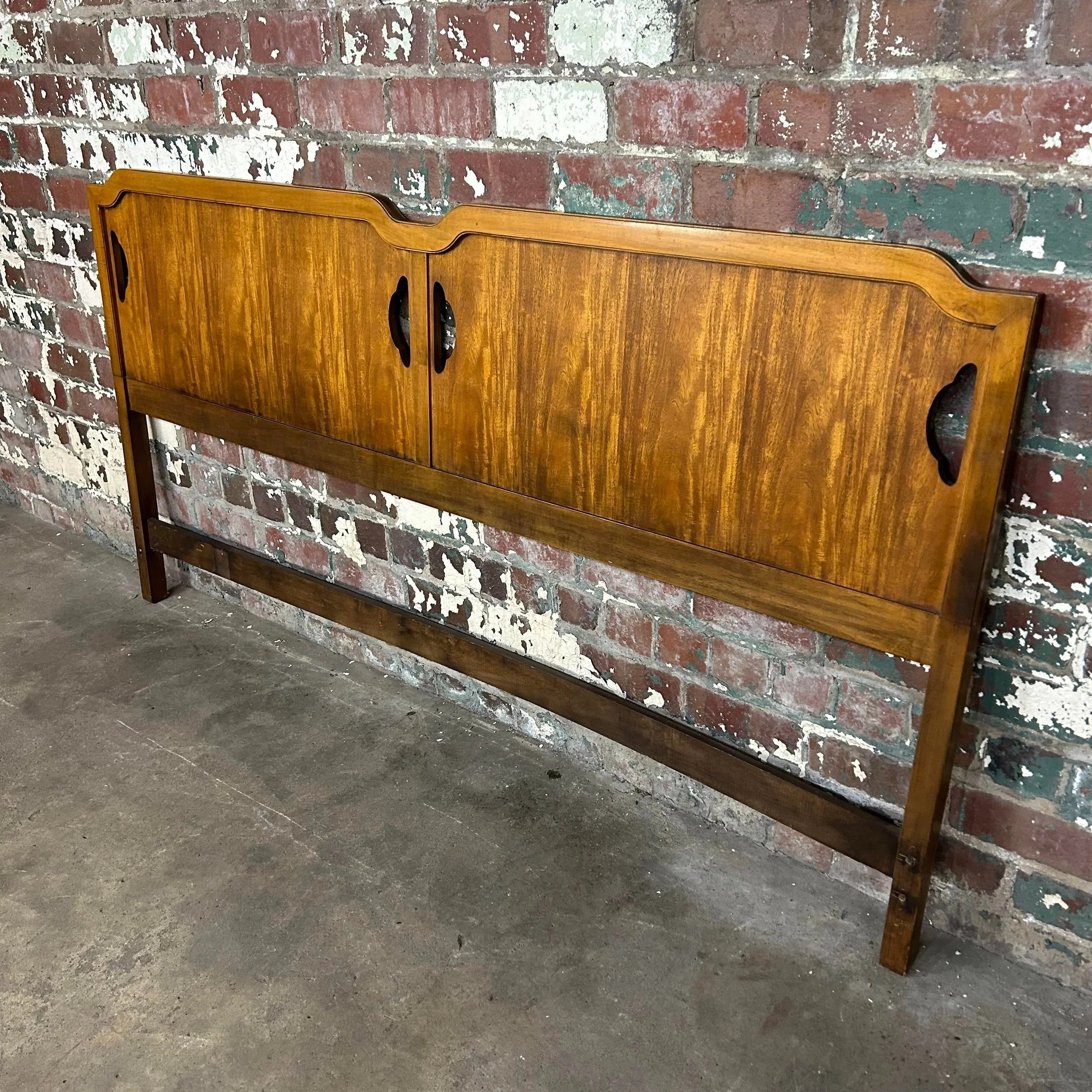 King Size Headboard Asian Henredon Style