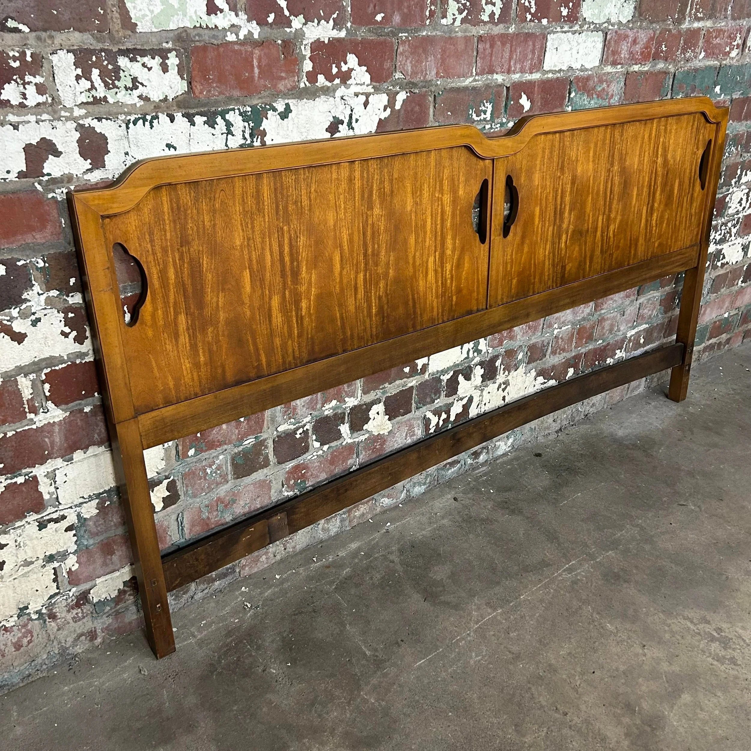 King Size Headboard Asian Henredon Style