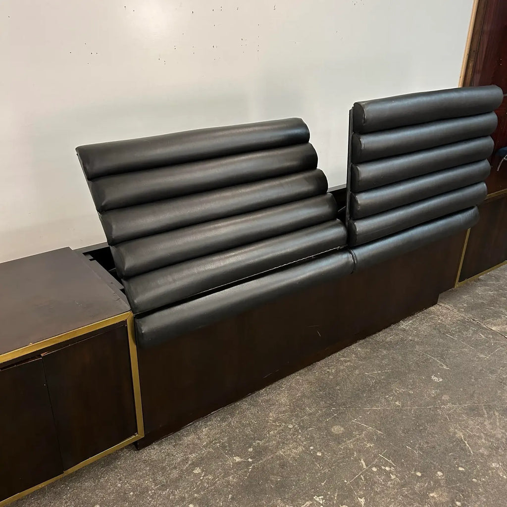 King Size Headboard With Floating End Tables Dunbar? Or Probbe?