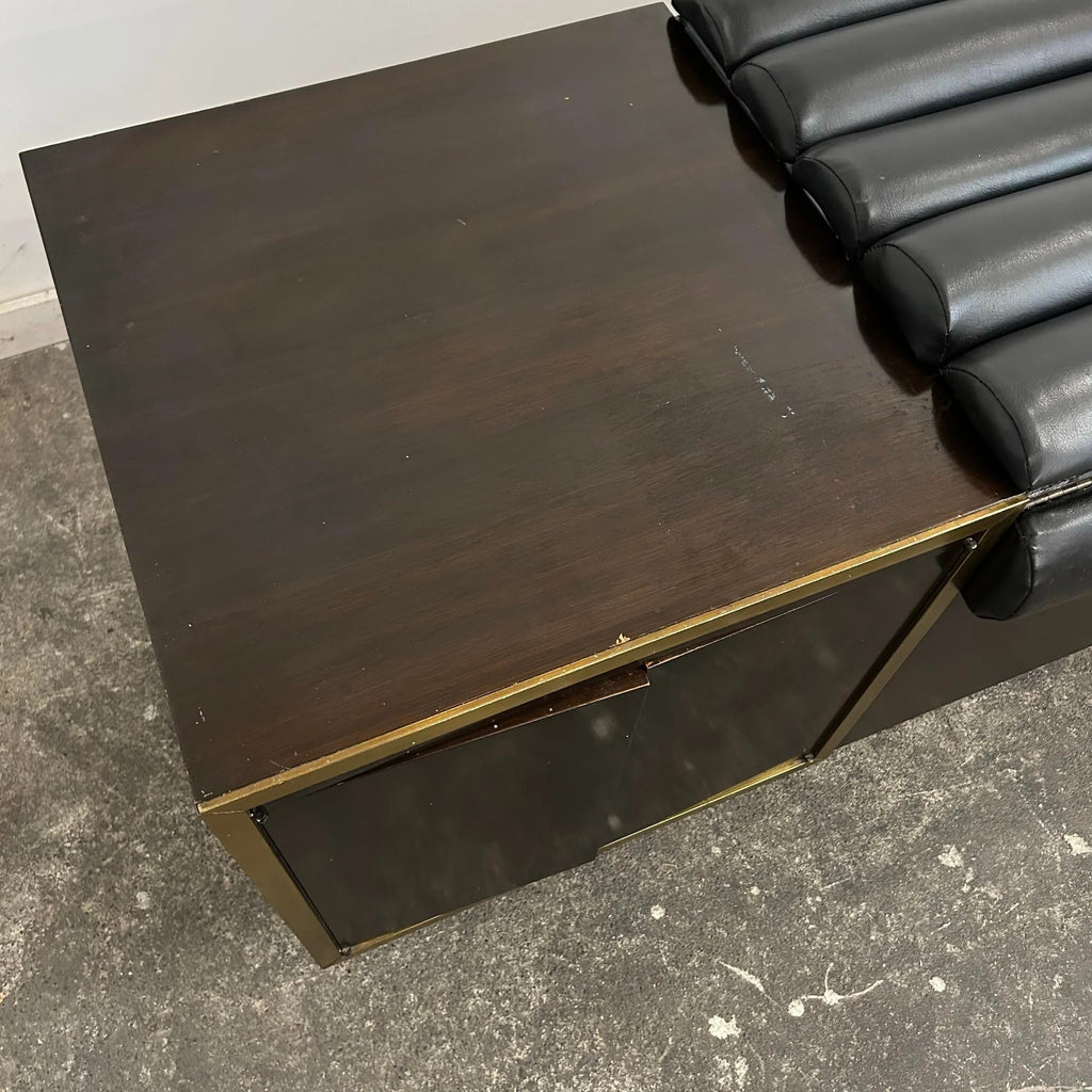 King Size Headboard With Floating End Tables Dunbar