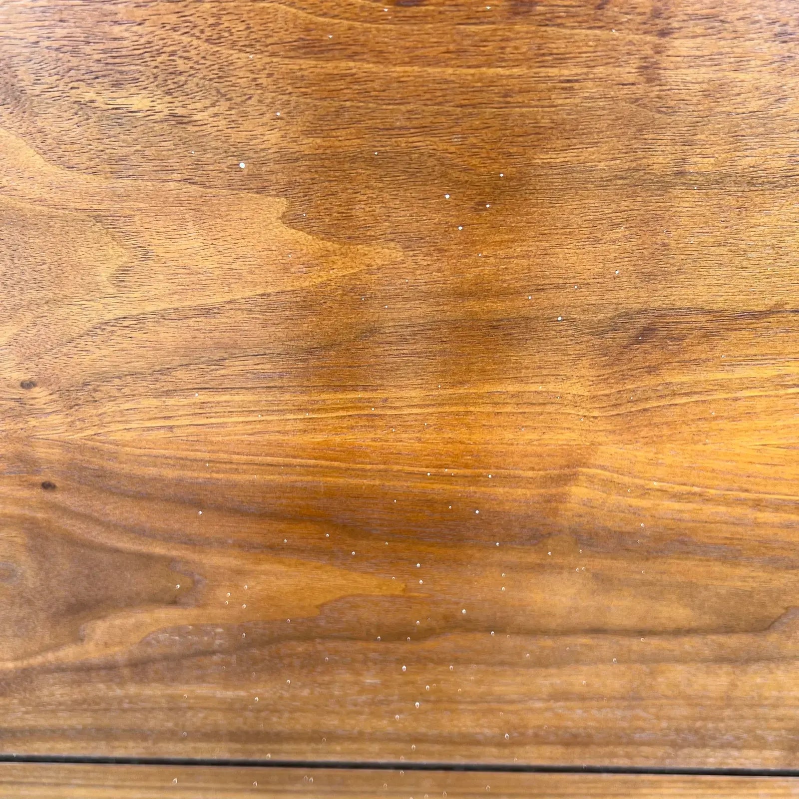 Kipp Stewart for Drexel Declaration Walnut Full Size Headboard and Footboard