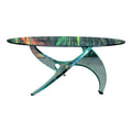 Knut Hesterburg Rare Glass Propeller Coffee Table